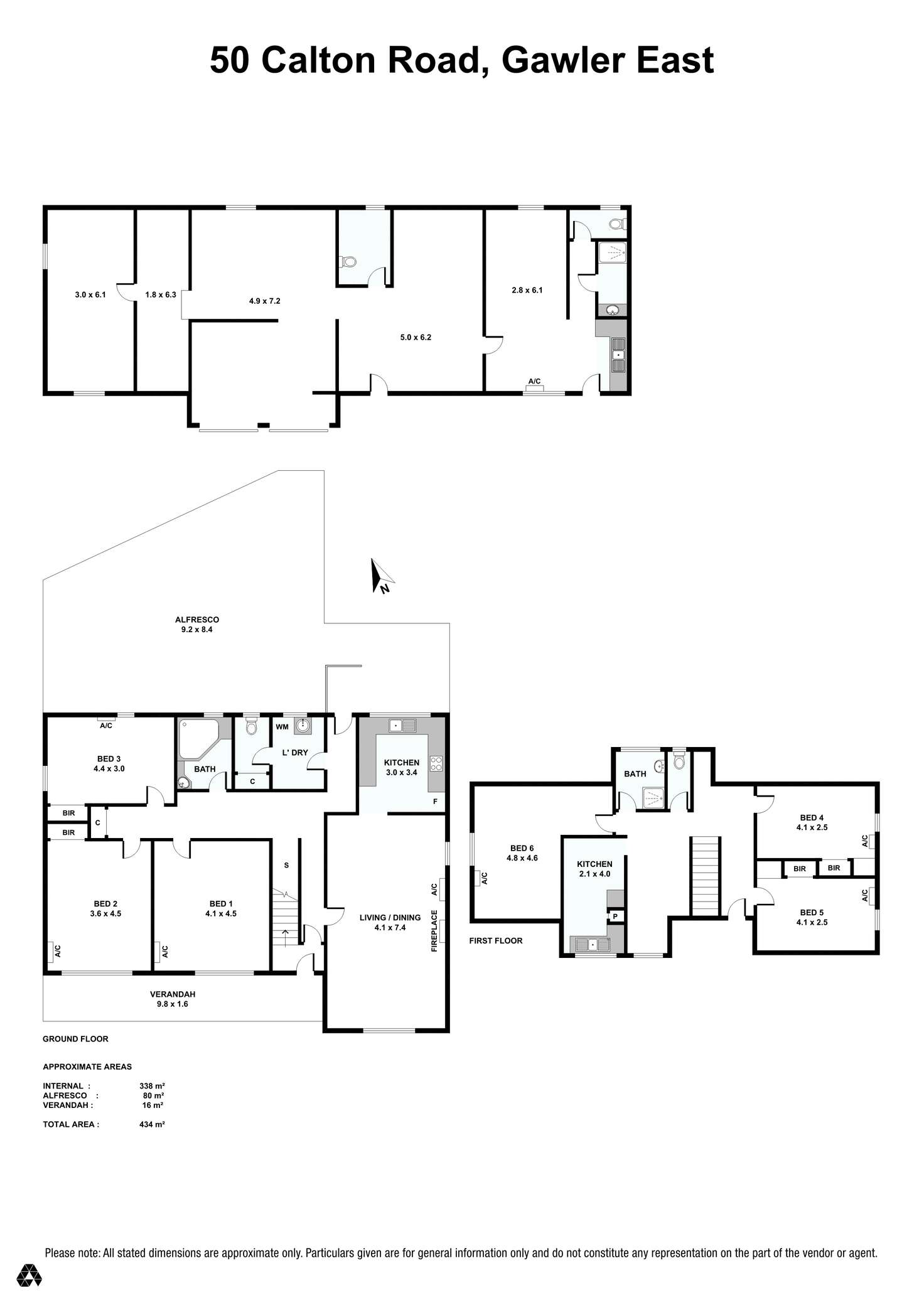 Floorplan of Homely house listing, 50 Calton Road, Gawler East SA 5118