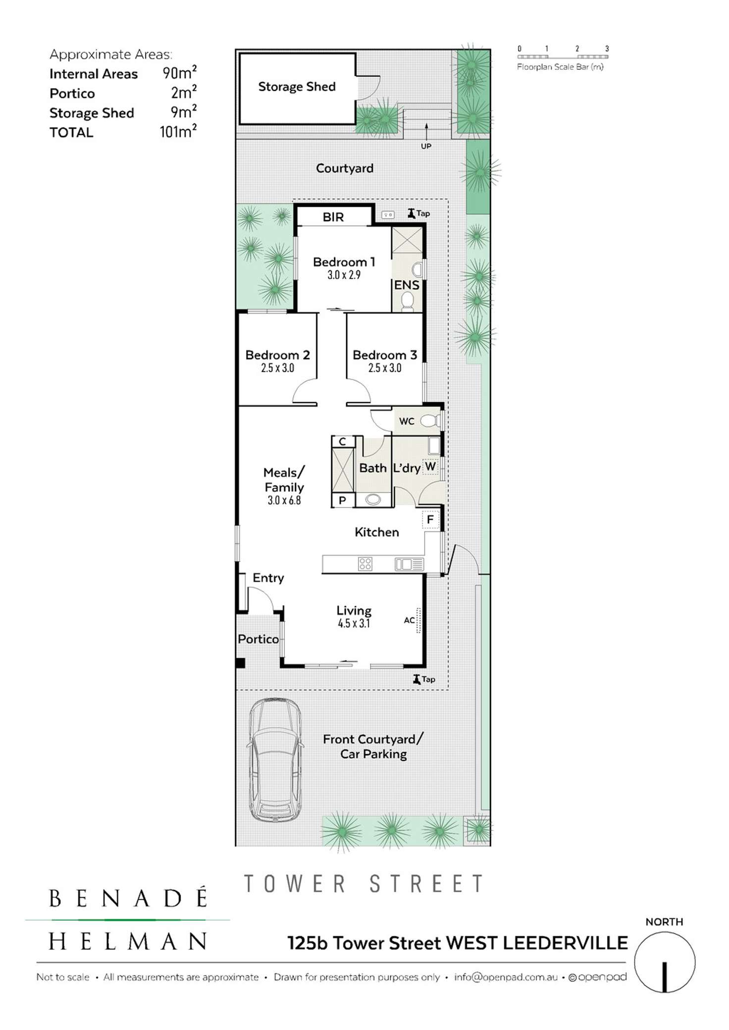 Floorplan of Homely house listing, 125B Tower Street, West Leederville WA 6007