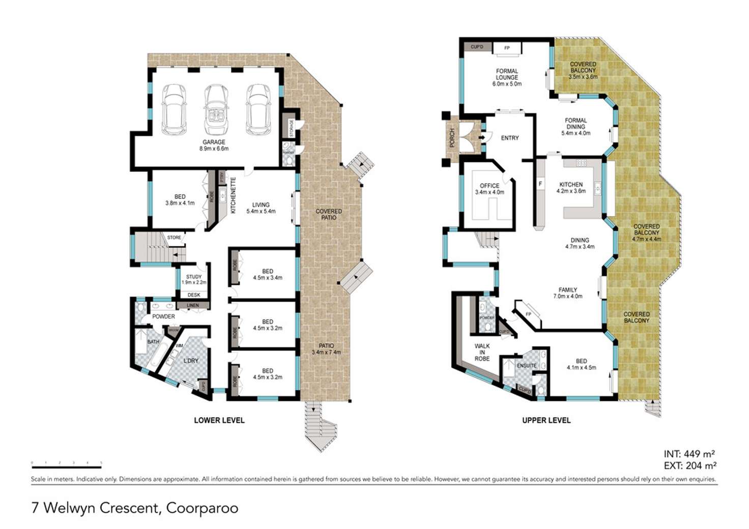 Floorplan of Homely house listing, 7 Welwyn Crescent, Coorparoo QLD 4151