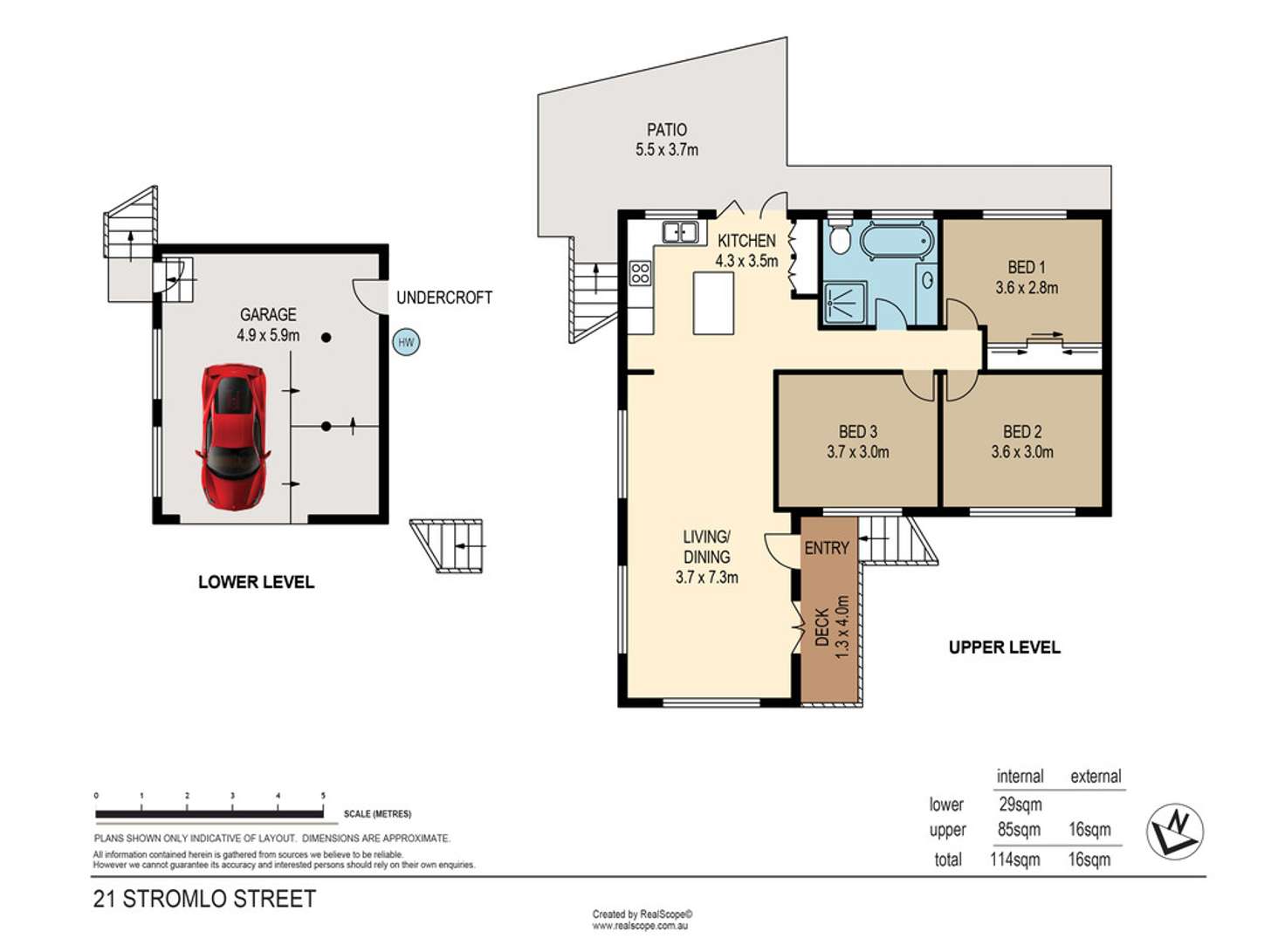 Floorplan of Homely house listing, 21 Stromlo Street, Everton Park QLD 4053
