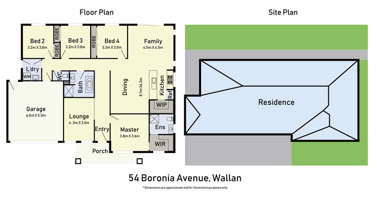 Floorplan of Homely house listing, 54 Boronia Avenue, Wallan VIC 3756