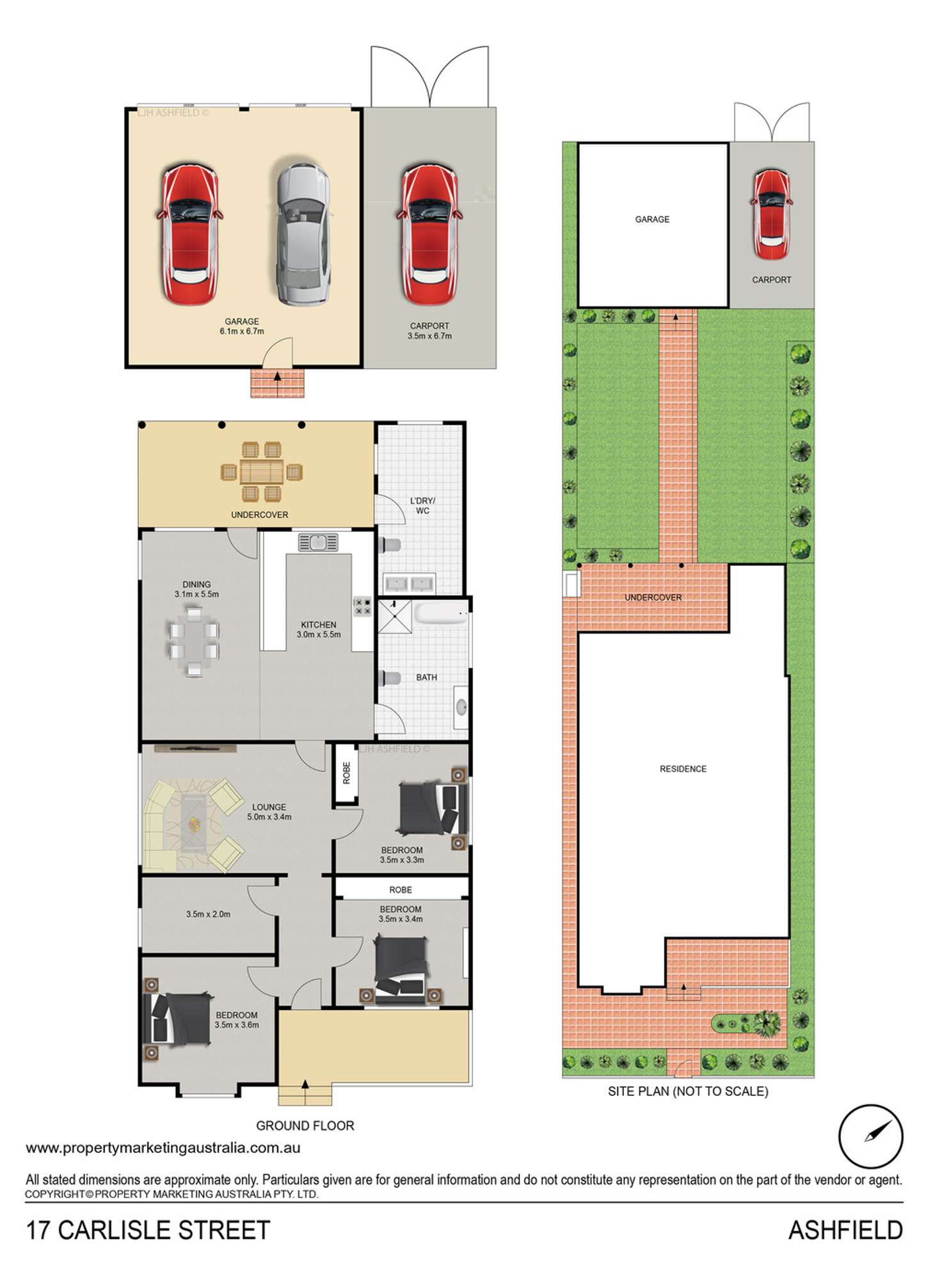 Floorplan of Homely house listing, 17 Carlisle Street, Ashfield NSW 2131