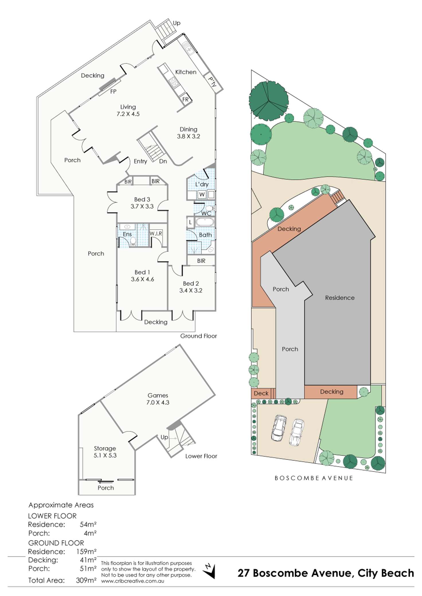 Floorplan of Homely house listing, 27 Boscombe Avenue, City Beach WA 6015