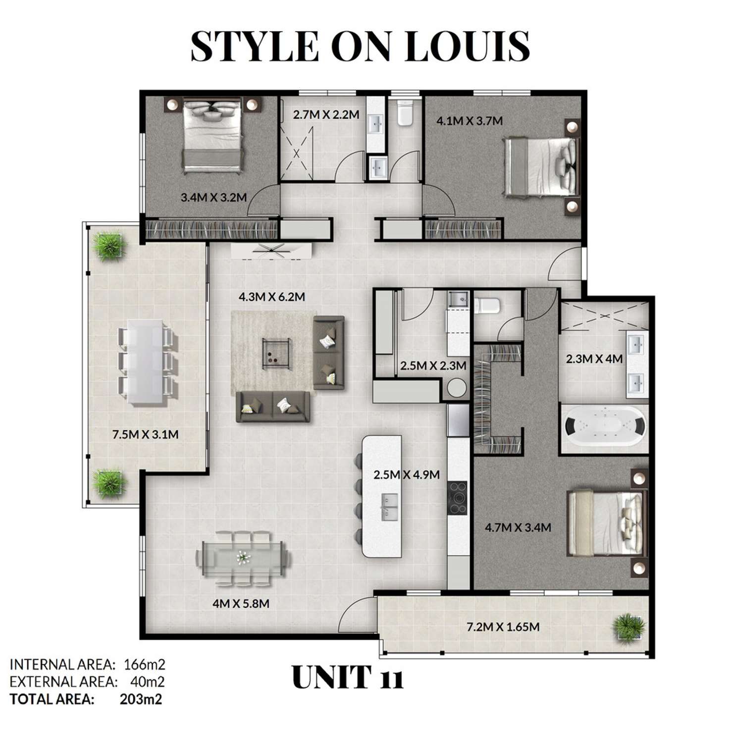 Floorplan of Homely unit listing, 11/12 Louis Street, Redcliffe QLD 4020