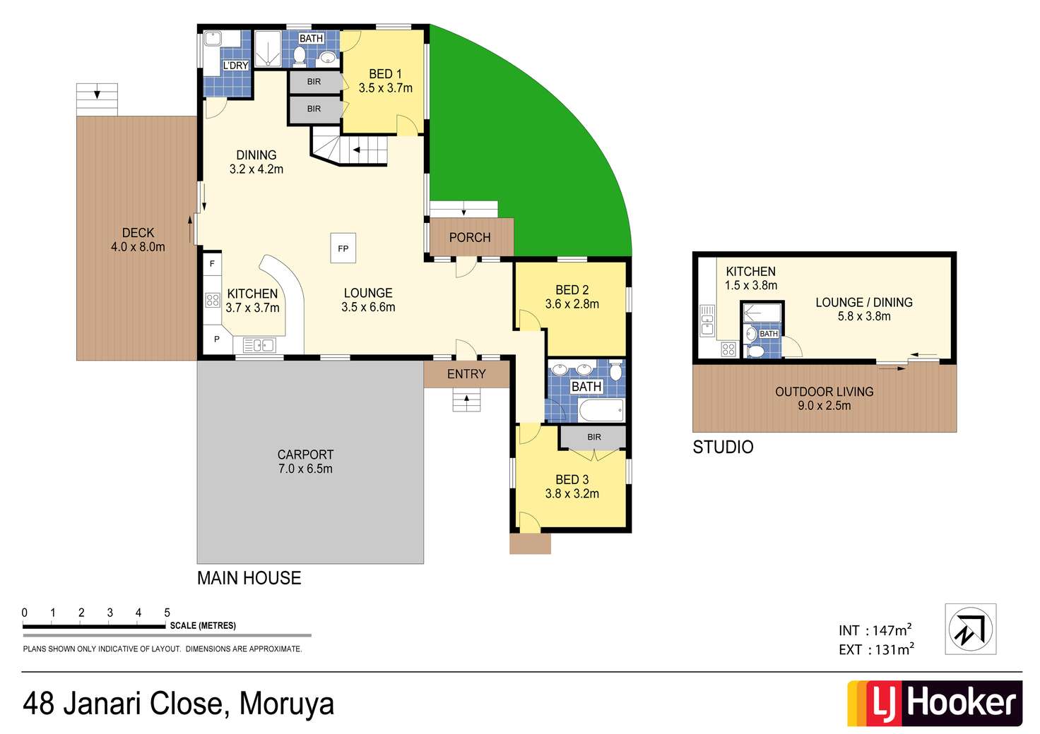 Floorplan of Homely house listing, 48 Janari Close, Moruya NSW 2537