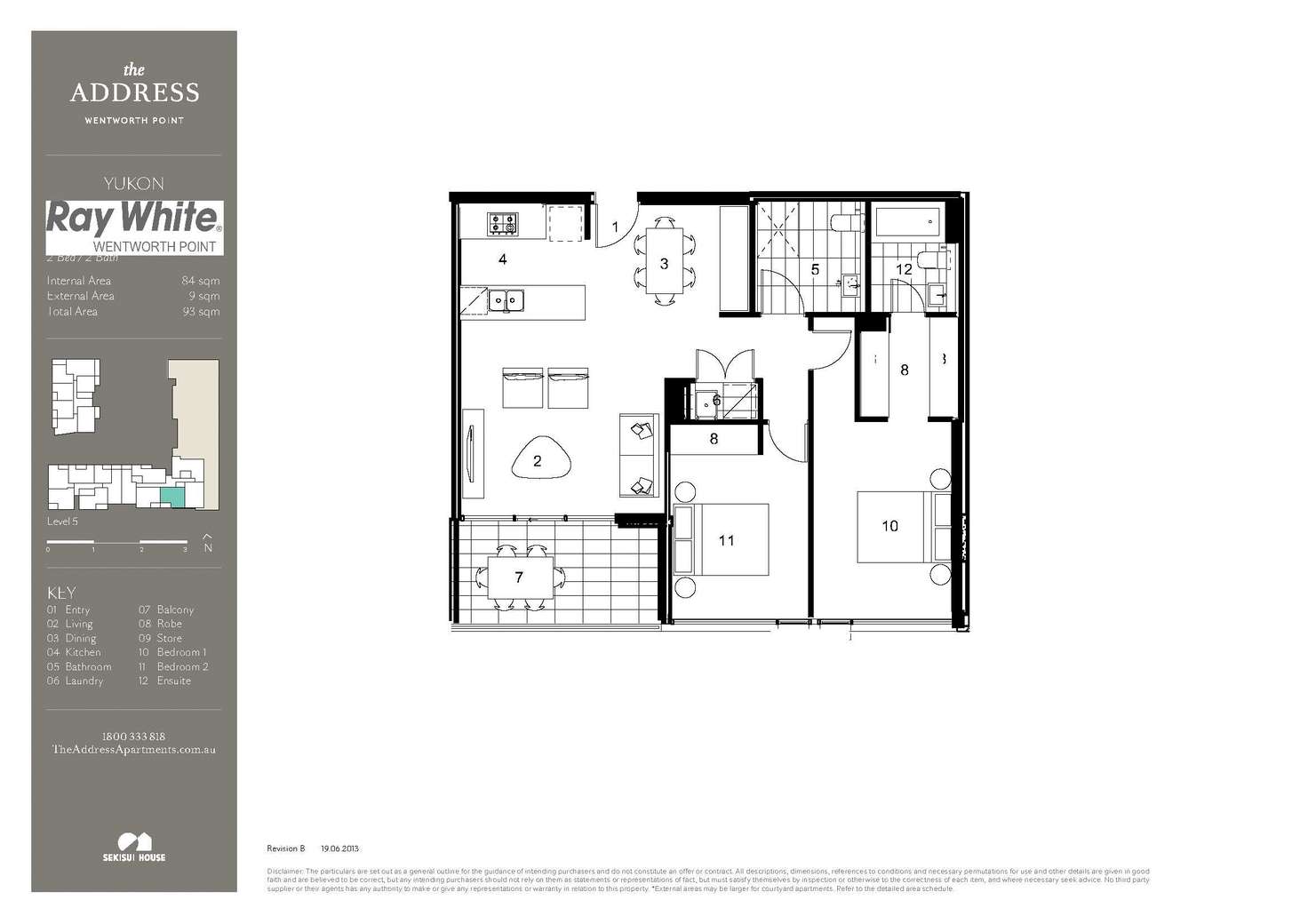 Floorplan of Homely apartment listing, 501/21 Verona Drive, Wentworth Point NSW 2127