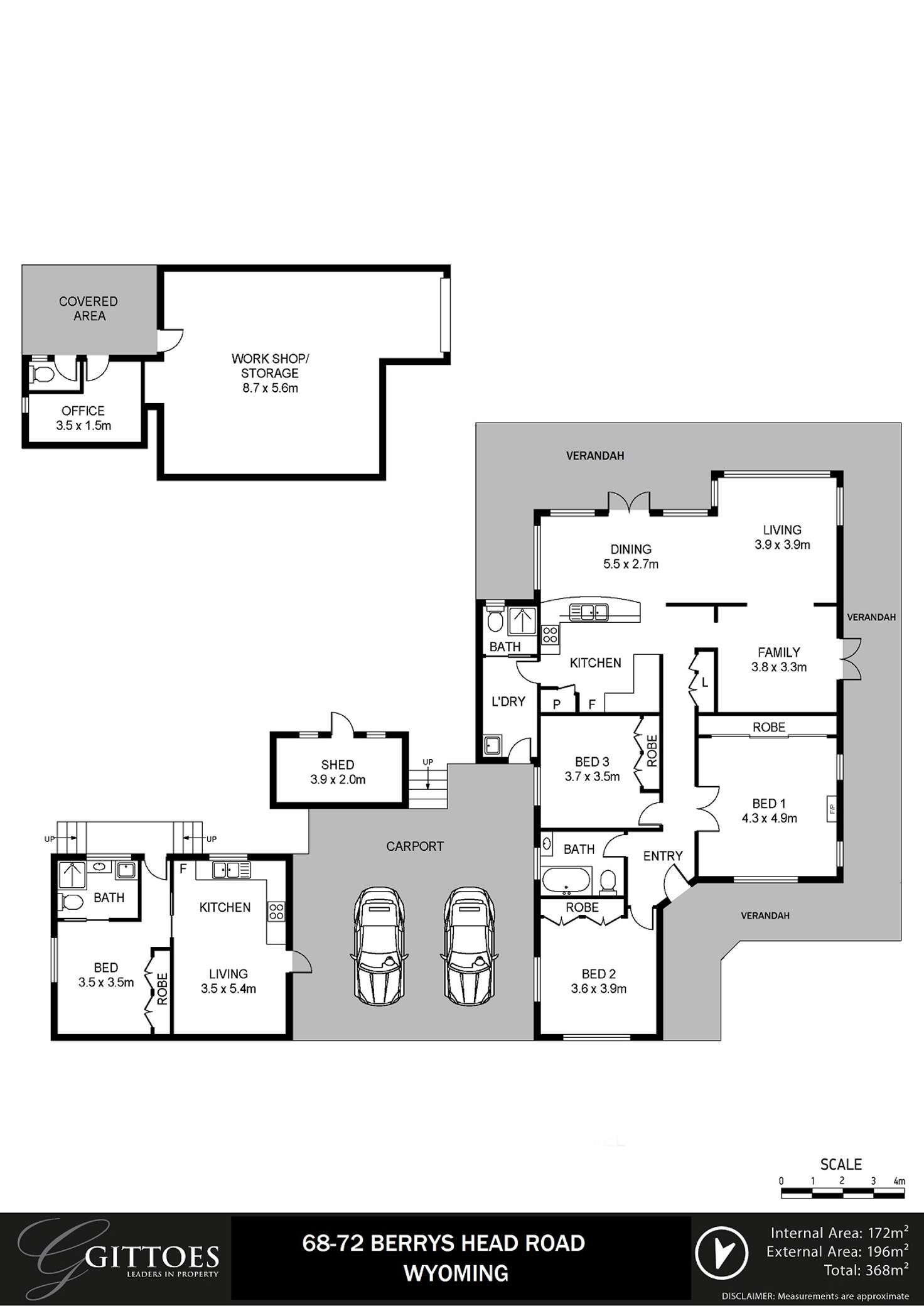 Floorplan of Homely house listing, 68 Berrys Head Road, Wyoming NSW 2250