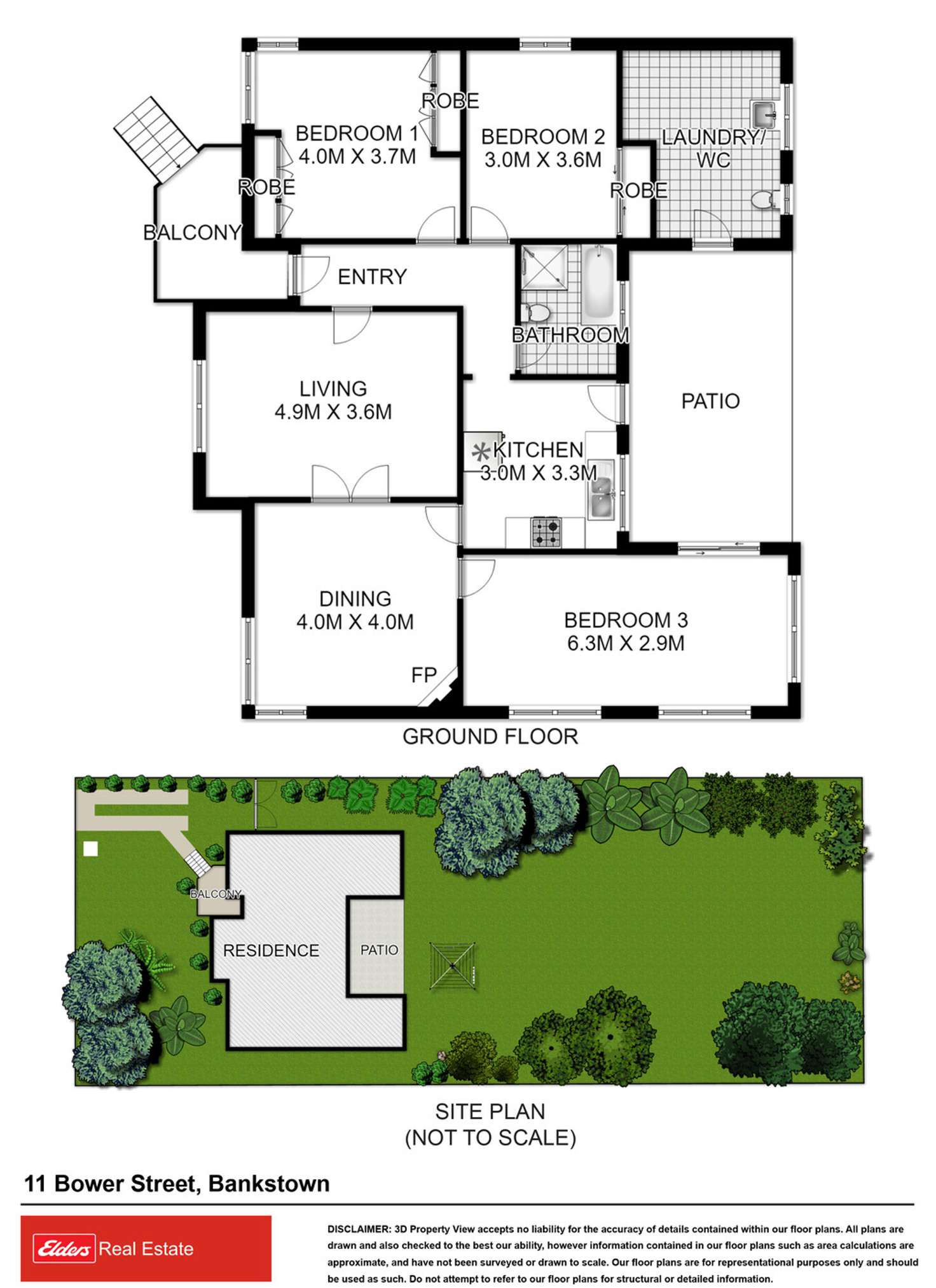 Floorplan of Homely house listing, 11 Bower Street, Bankstown NSW 2200