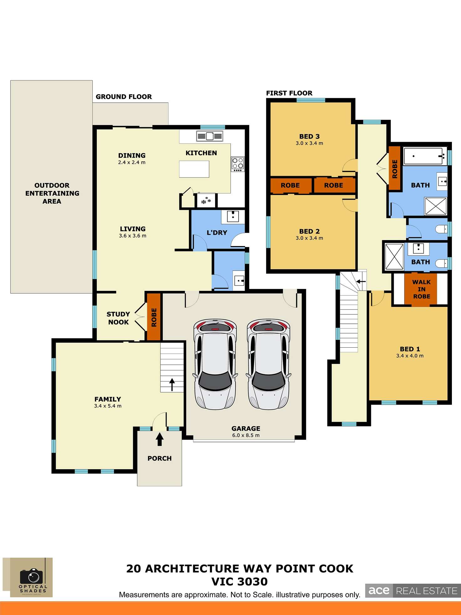 Floorplan of Homely house listing, 20 Architecture Way, Point Cook VIC 3030