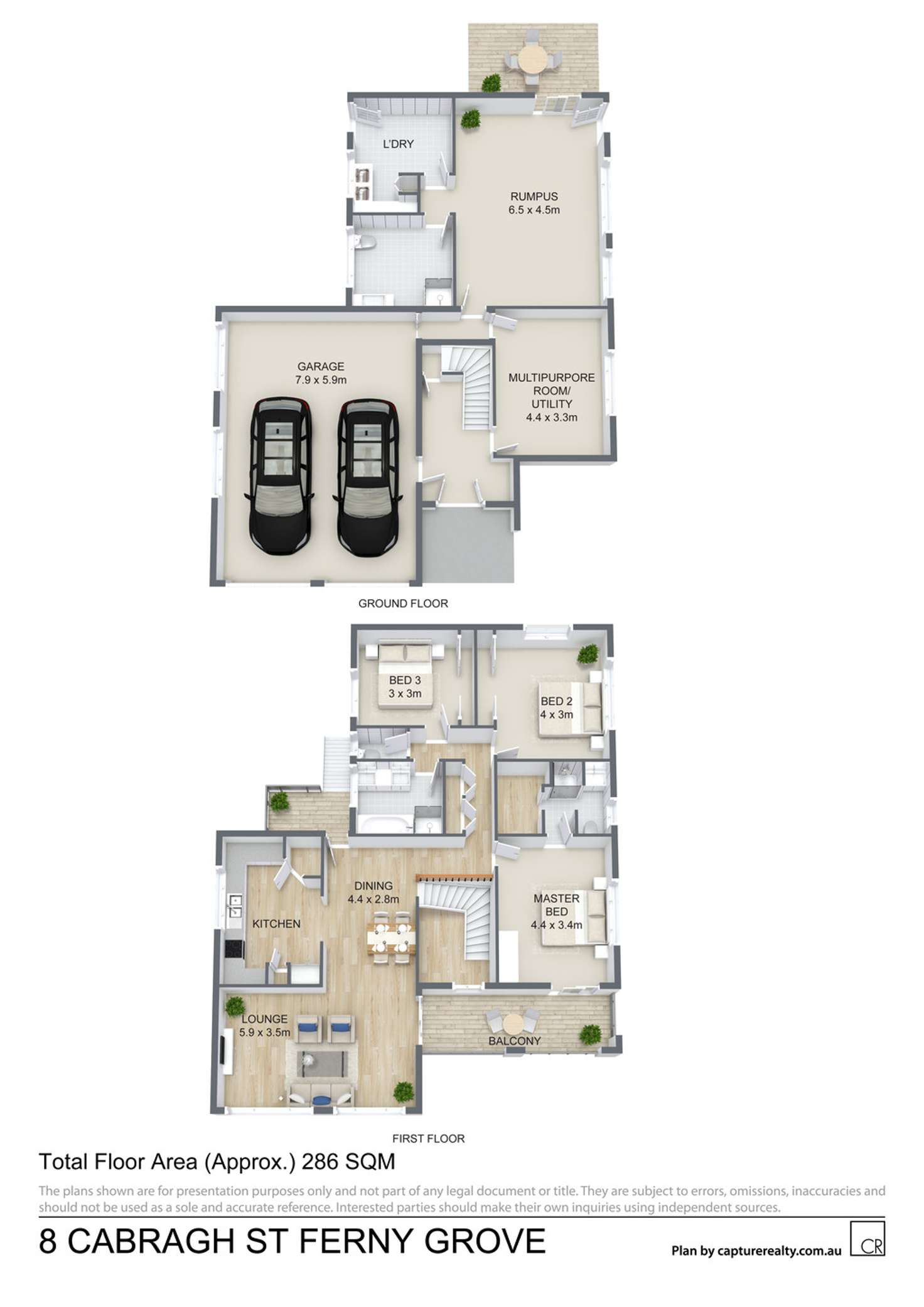 Floorplan of Homely house listing, 8 Cabragh Street, Ferny Grove QLD 4055