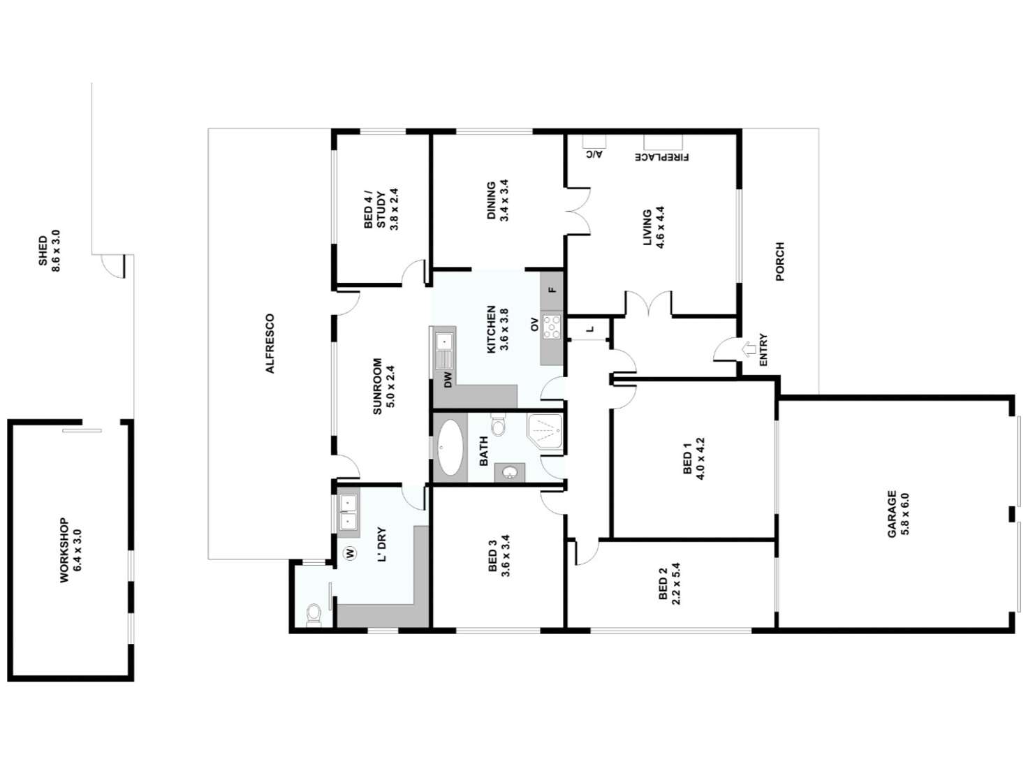 Floorplan of Homely house listing, 9 Victoria Street, St James WA 6102