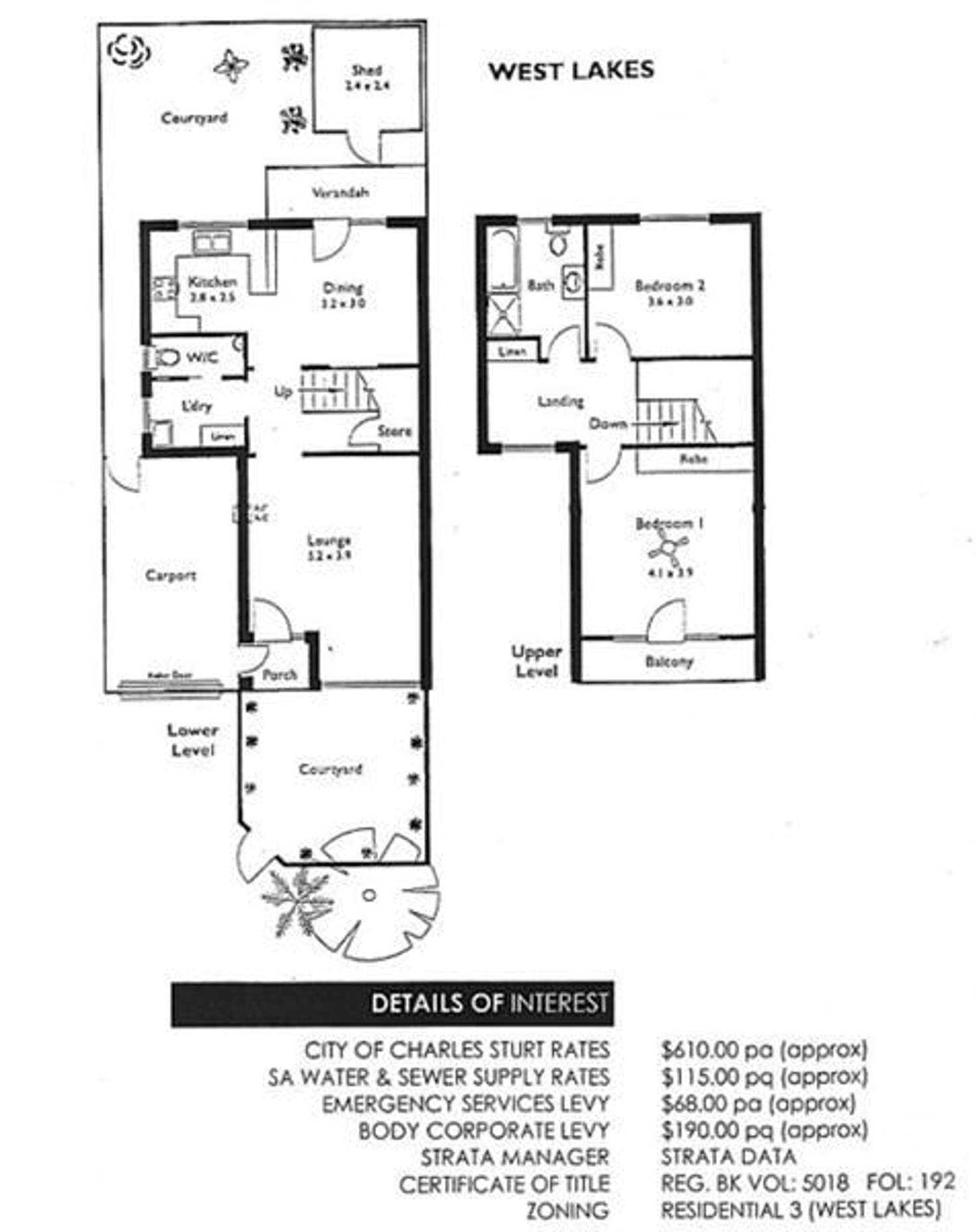 Floorplan of Homely house listing, 1/4 Redsails Court, West Lakes Shore SA 5020