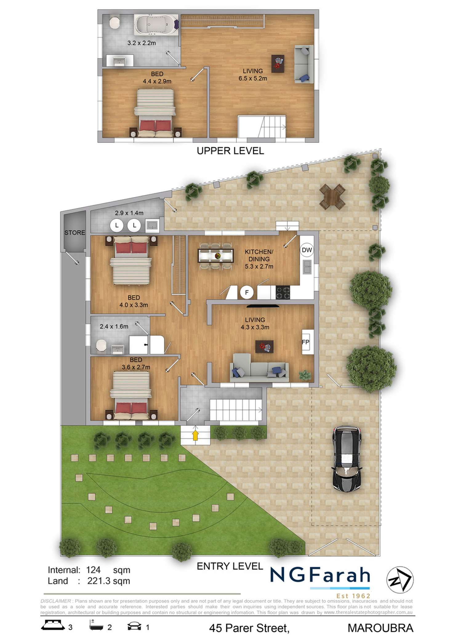 Floorplan of Homely house listing, 45 Parer Street, Maroubra NSW 2035