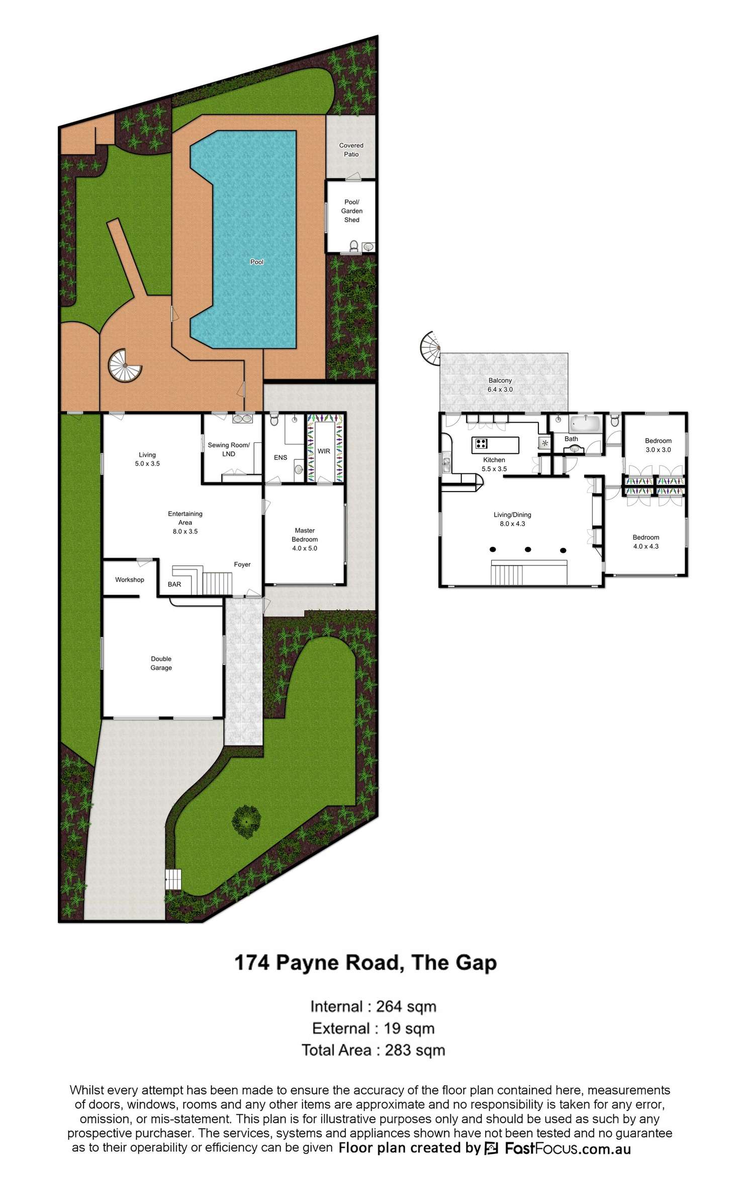 Floorplan of Homely house listing, 174 Payne Road, The Gap QLD 4061