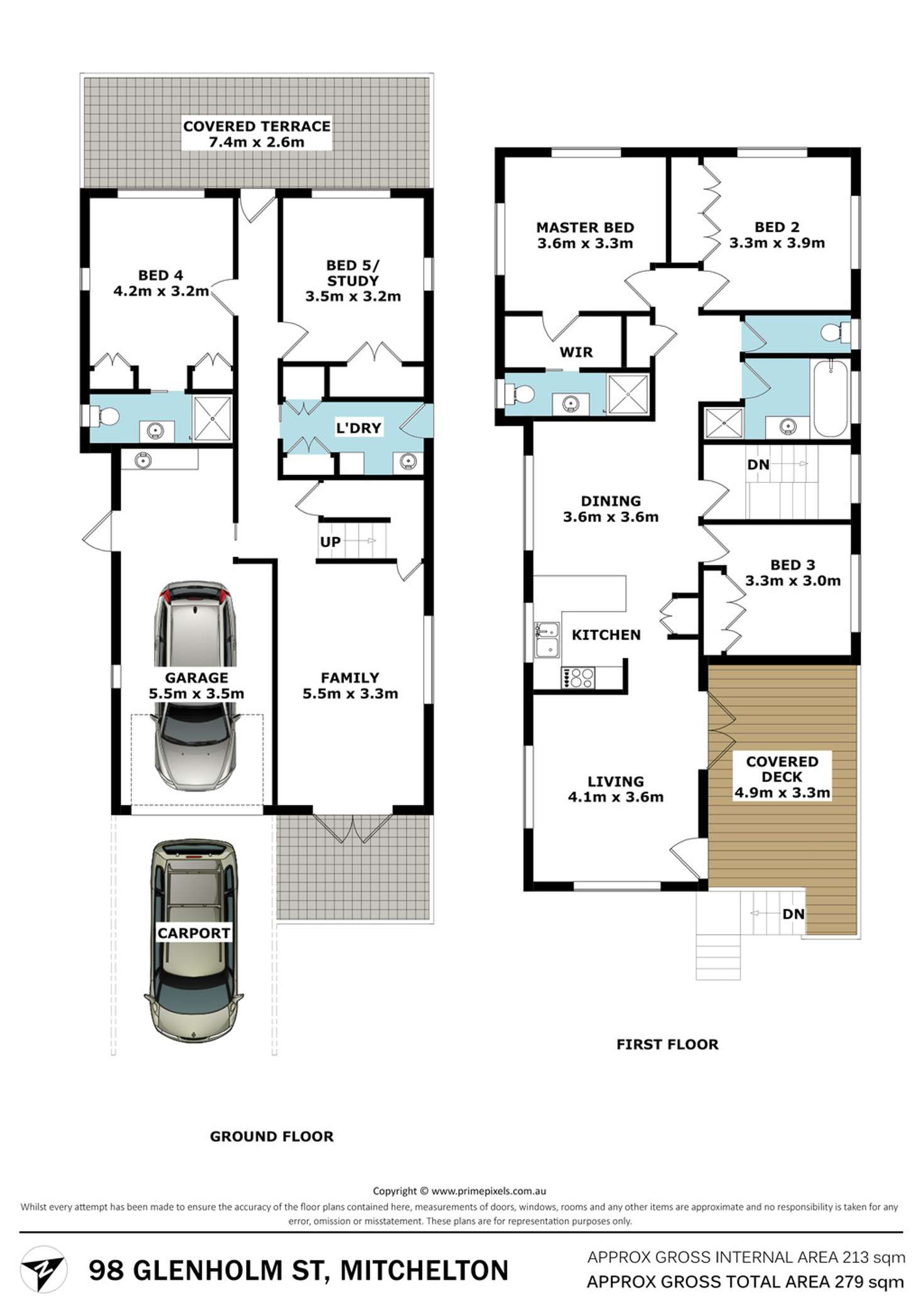 Floorplan of Homely house listing, 98 Glen Holm Street, Mitchelton QLD 4053