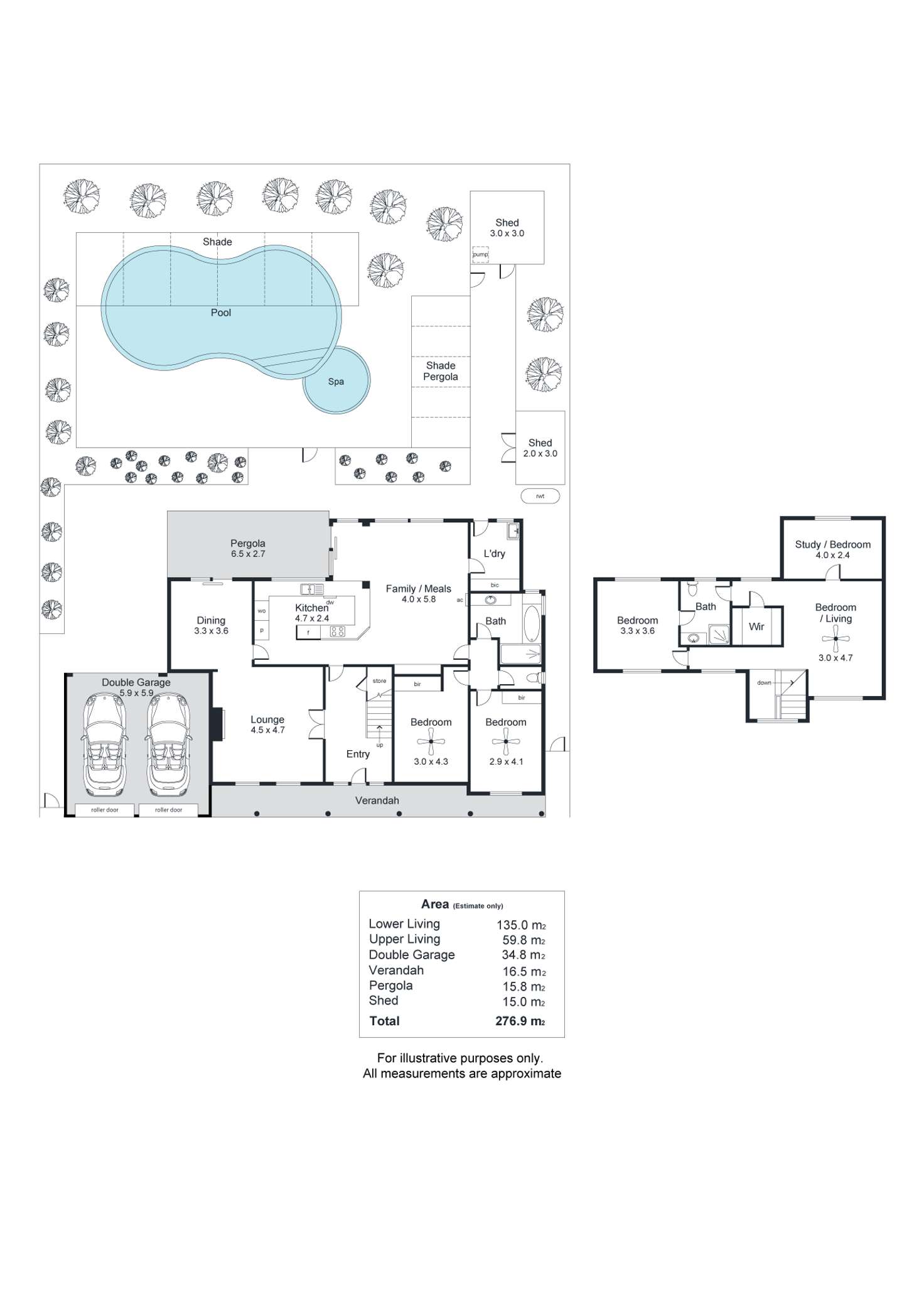Floorplan of Homely house listing, 15 Newlands Drive, West Beach SA 5024