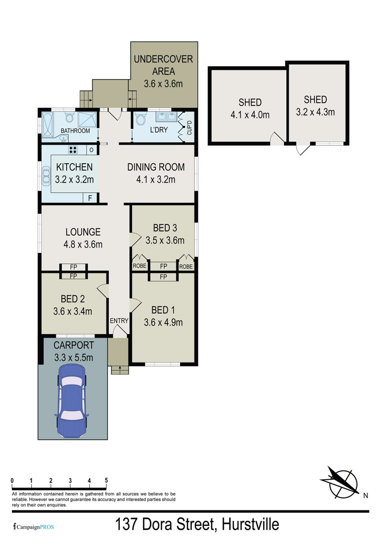 Floorplan of Homely house listing, 137 Dora Street, Hurstville NSW 2220