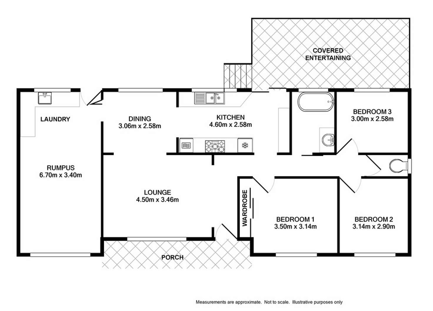 Floorplan of Homely house listing, 21 Jarrah Avenue, Bradbury NSW 2560