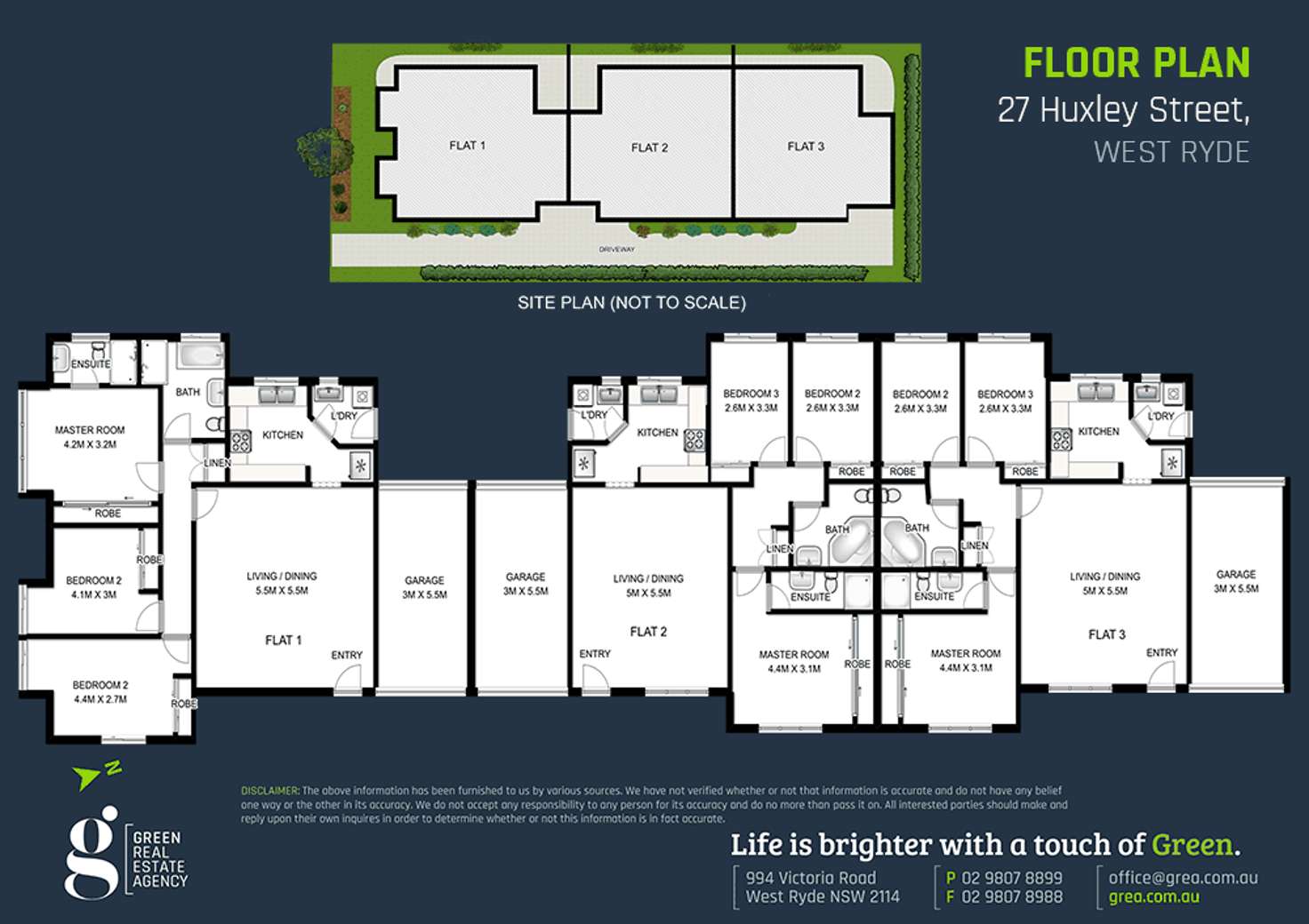 Floorplan of Homely townhouse listing, 1/27 Huxley Street, West Ryde NSW 2114