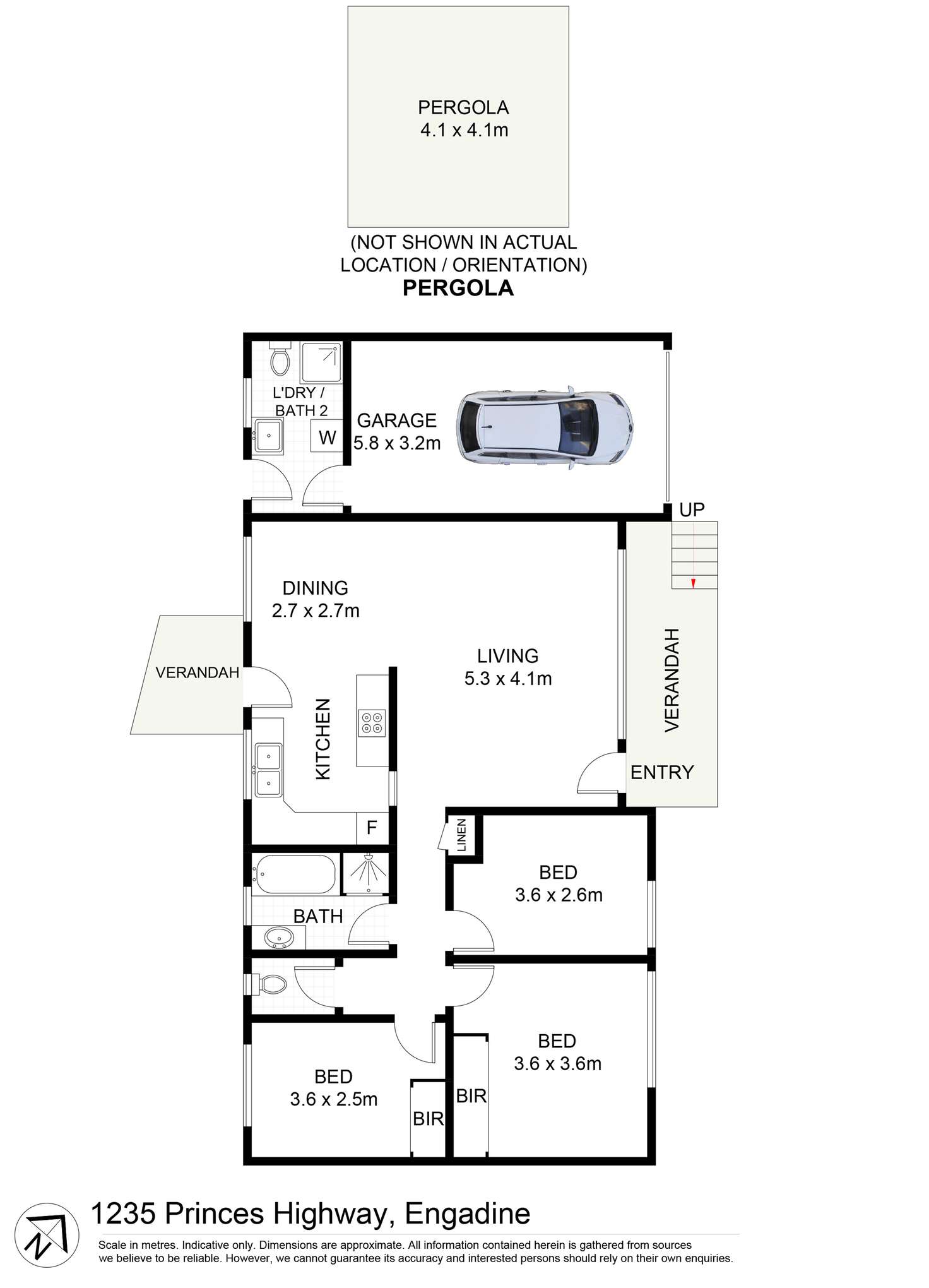Floorplan of Homely house listing, 1235 Princes Highway, Engadine NSW 2233