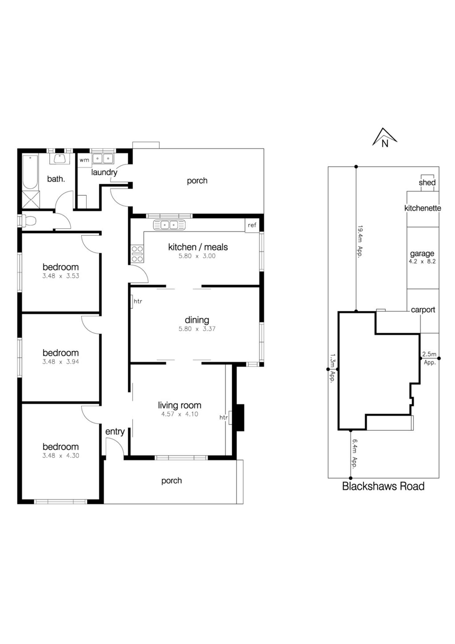 Floorplan of Homely house listing, 380 Blackshaws Road, Altona North VIC 3025