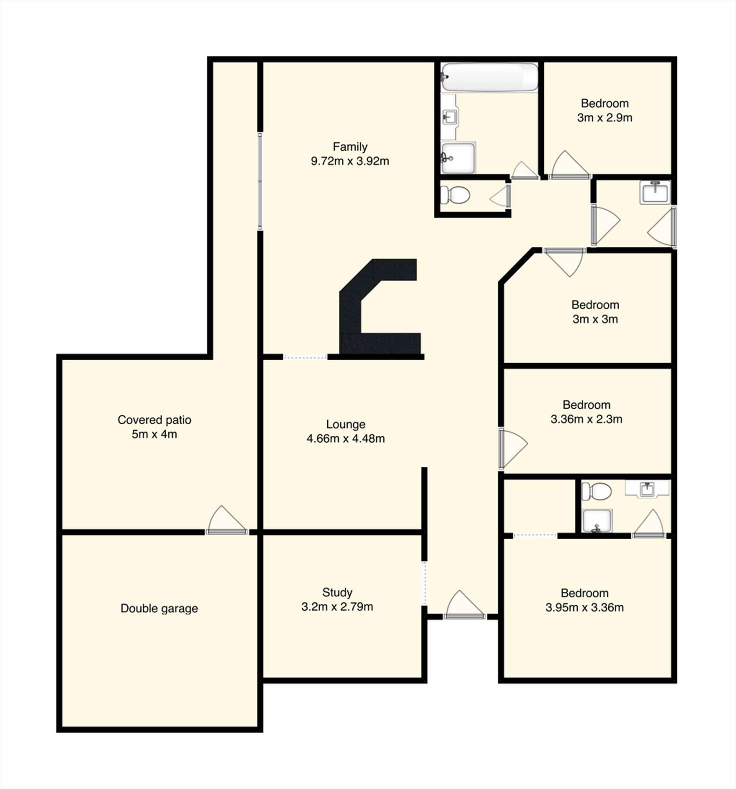Floorplan of Homely house listing, 4 Coolgardie Court, Arana Hills QLD 4054
