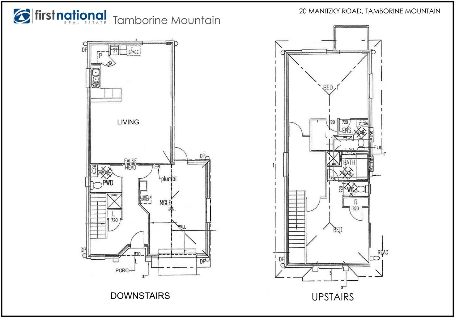 Floorplan of Homely house listing, 20 Manitzky Road, Tamborine Mountain QLD 4272