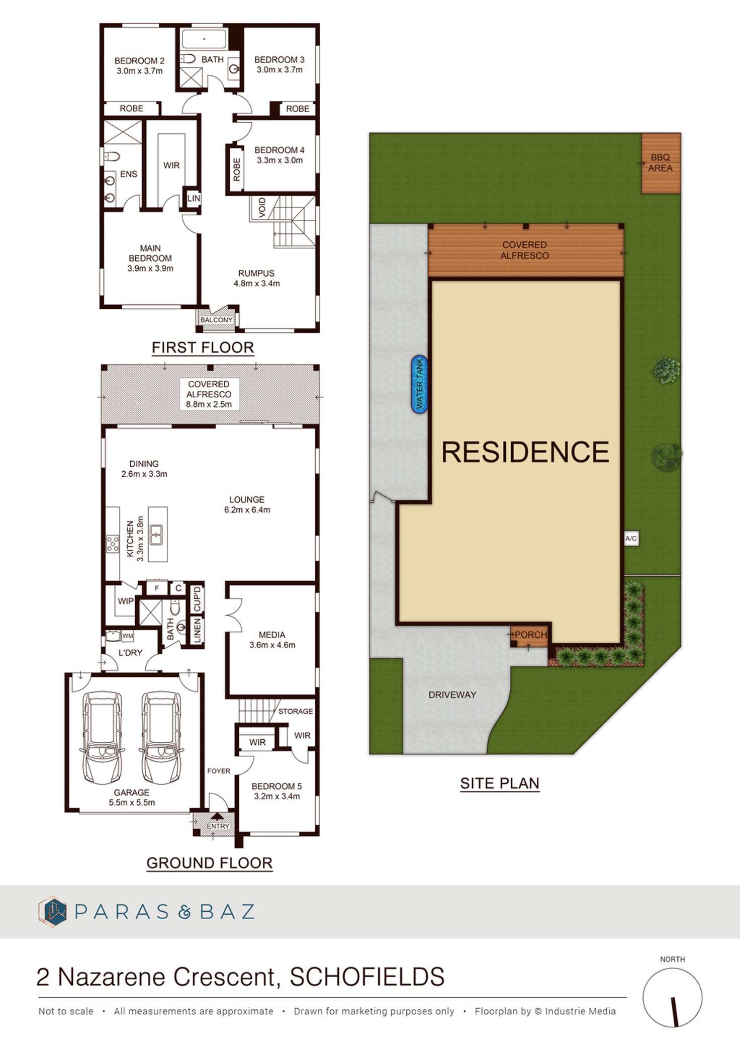 Floorplan of Homely house listing, 2 Nazarene Crescent, Schofields NSW 2762