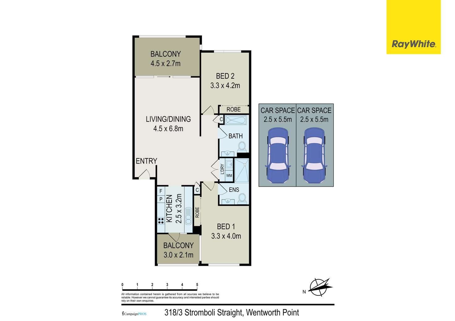 Floorplan of Homely apartment listing, 318/3 Stromboli Strait, Wentworth Point NSW 2127