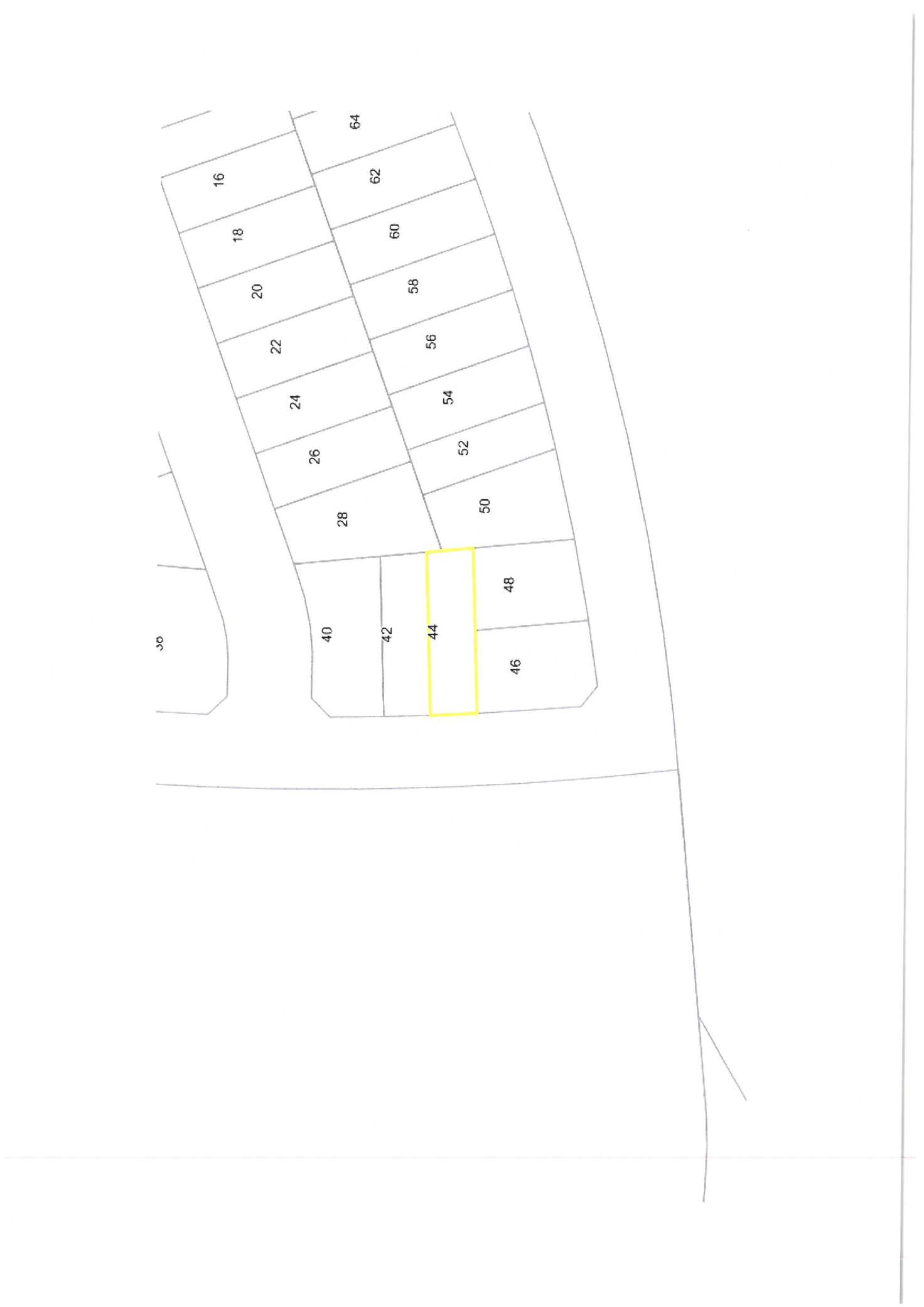 Floorplan of Homely residentialLand listing, 44 GALLOWAY ROAD, Box Hill NSW 2765