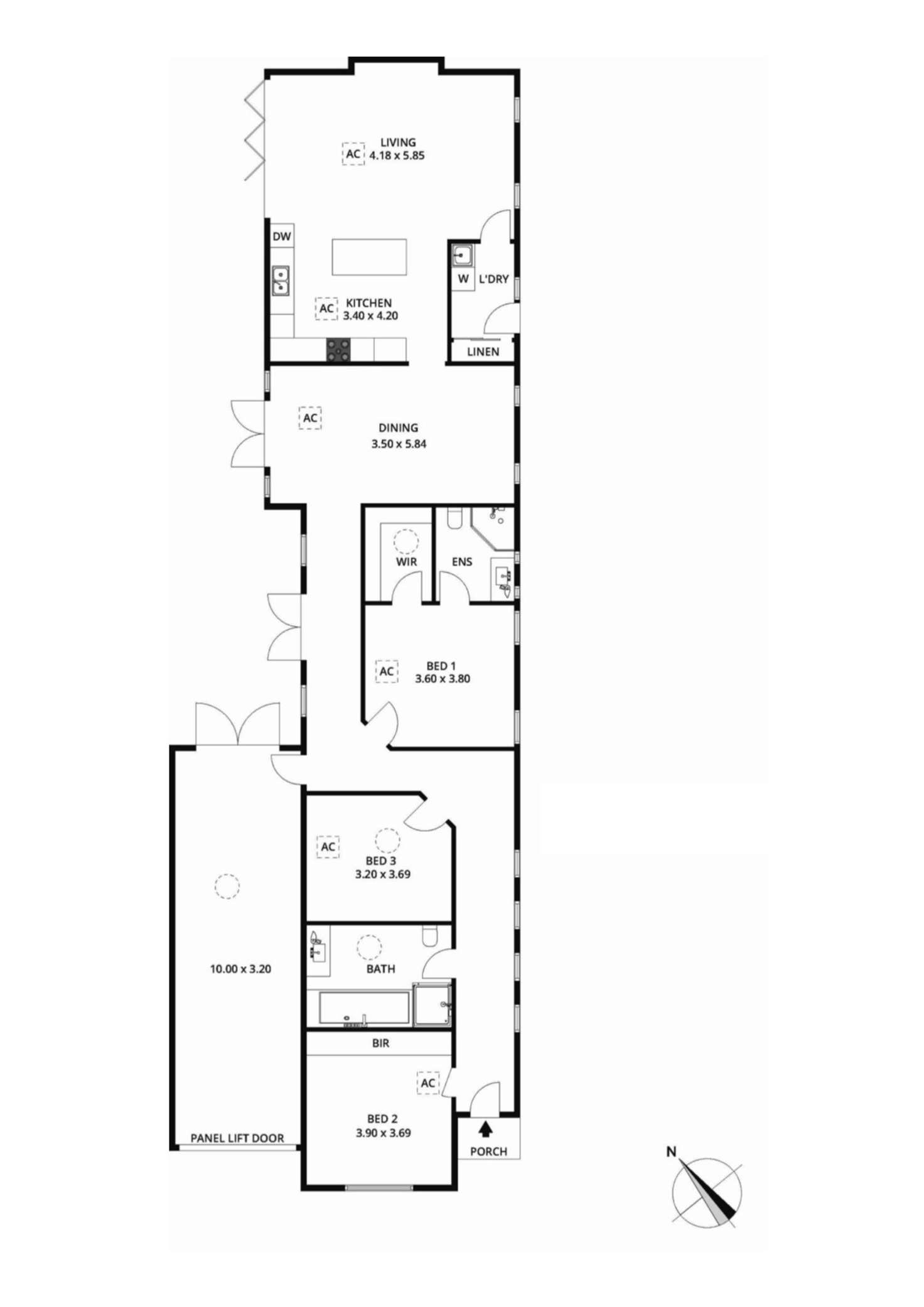 Floorplan of Homely house listing, 16 Davis Street, West Beach SA 5024