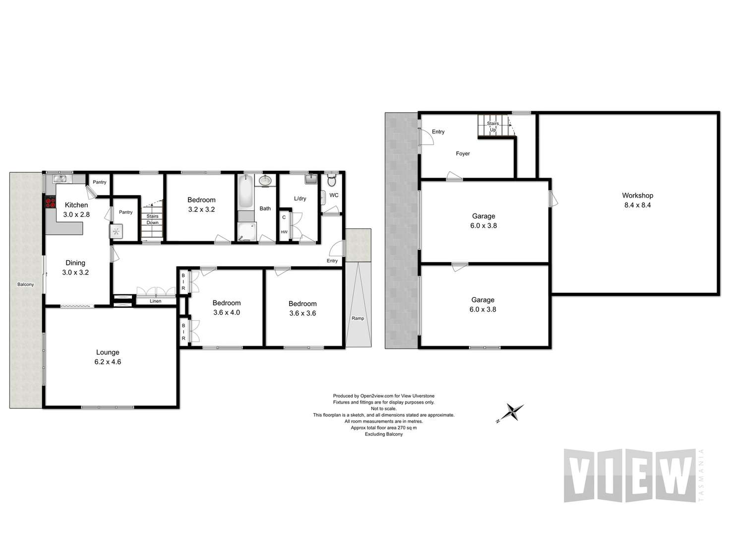 Floorplan of Homely house listing, 54 Richardson Street, West Ulverstone TAS 7315