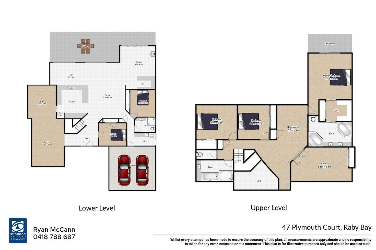 Floorplan of Homely house listing, 47 Plymouth Court, Raby Bay QLD 4163