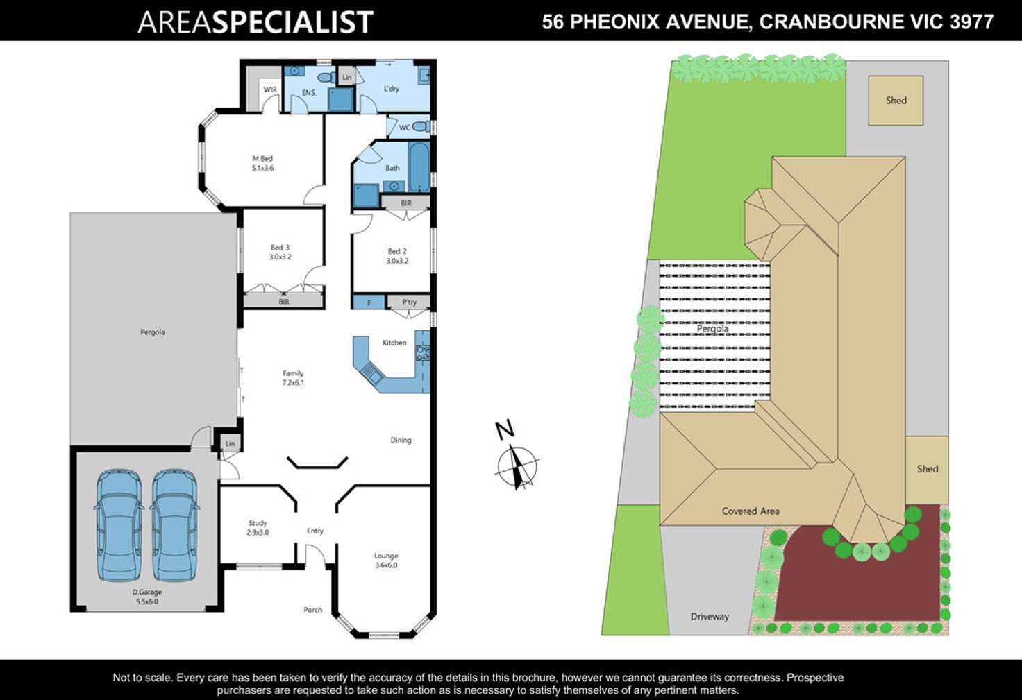 Floorplan of Homely house listing, 56 Phoenix Avenue, Cranbourne VIC 3977