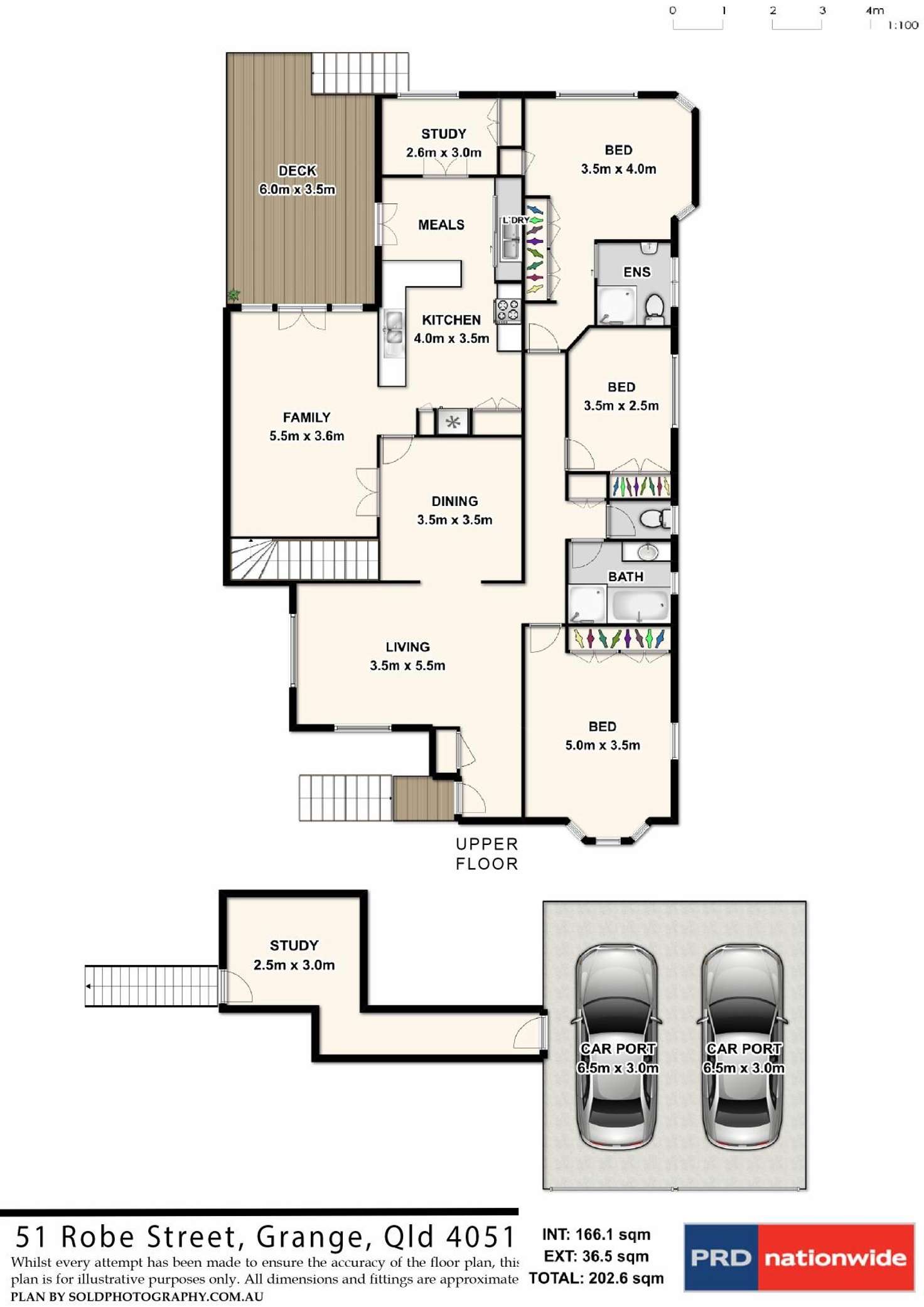 Floorplan of Homely house listing, 1/51 Robe Street, Grange QLD 4051