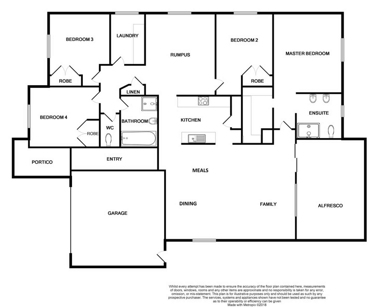 Floorplan of Homely house listing, 42 Freshwater Boulevard, Lyndhurst VIC 3975