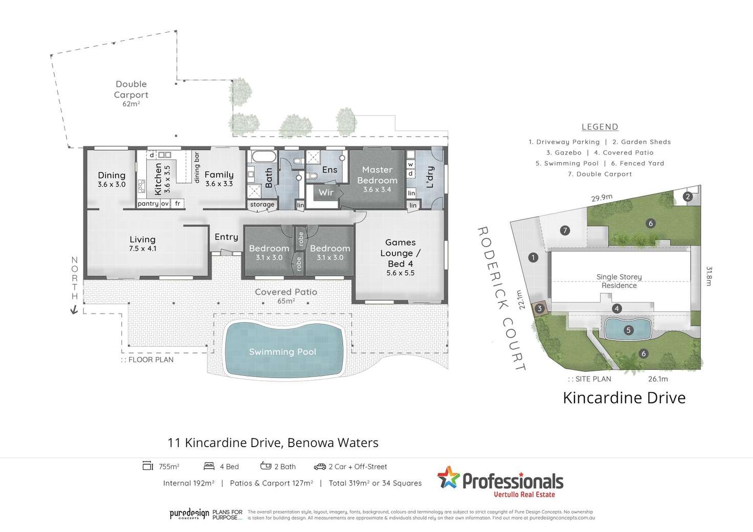 Floorplan of Homely house listing, 11 Kincardine Drive, Benowa Waters QLD 4217