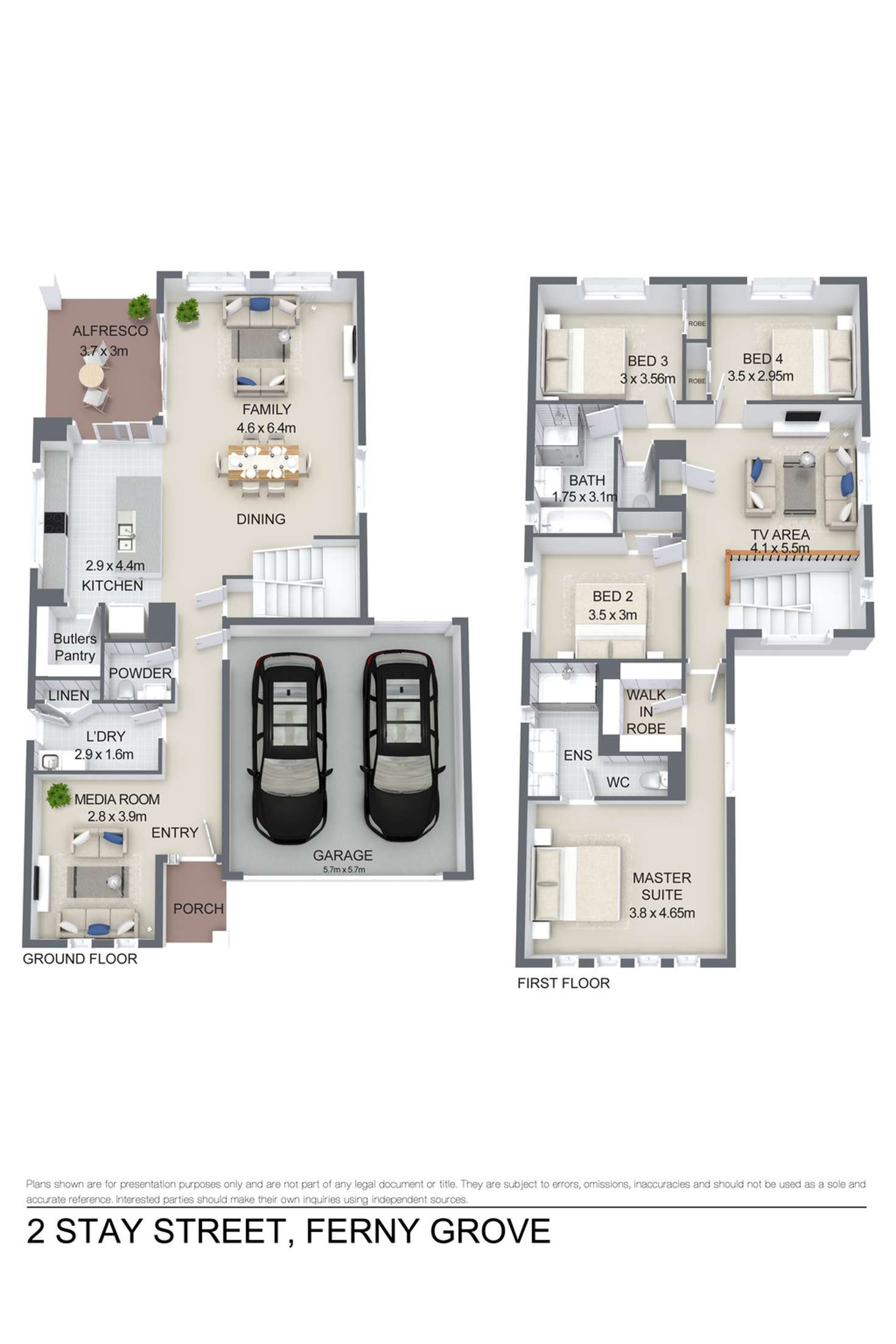 Floorplan of Homely house listing, 2 Stay Street, Ferny Grove QLD 4055