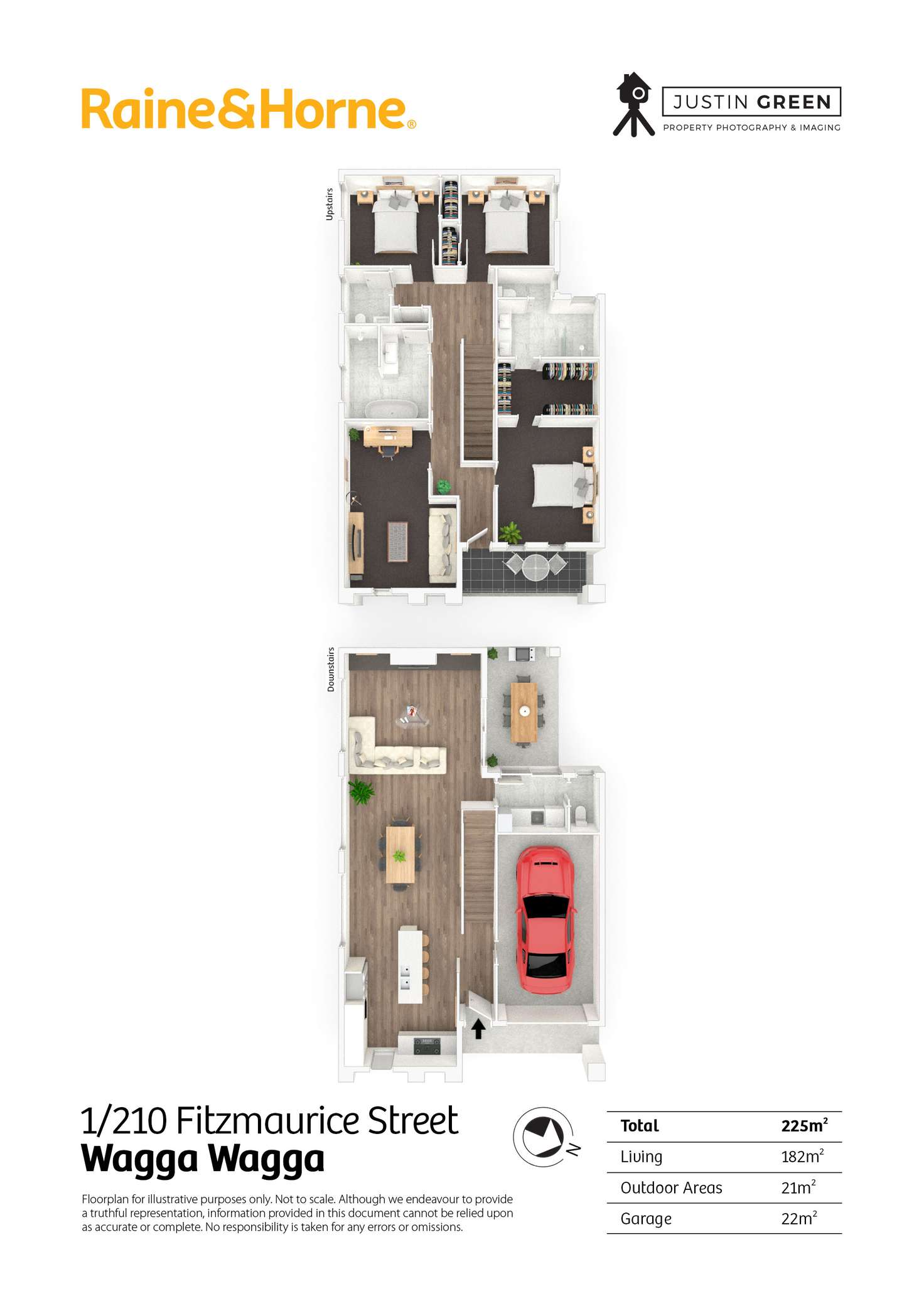 Floorplan of Homely house listing, 1/210 Fitzmaurice Street, Wagga Wagga NSW 2650