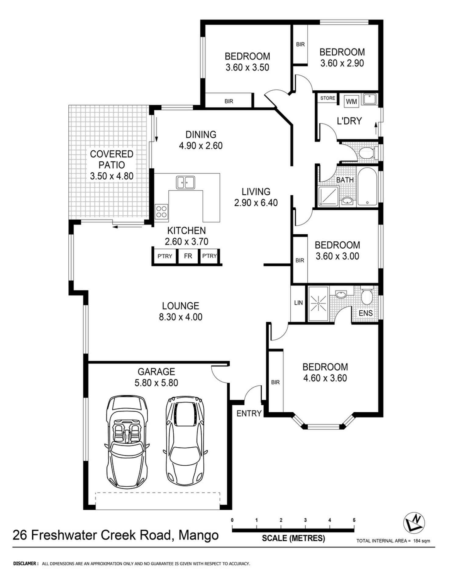 Floorplan of Homely house listing, 26 Freshwater Creek Road, Mango Hill QLD 4509