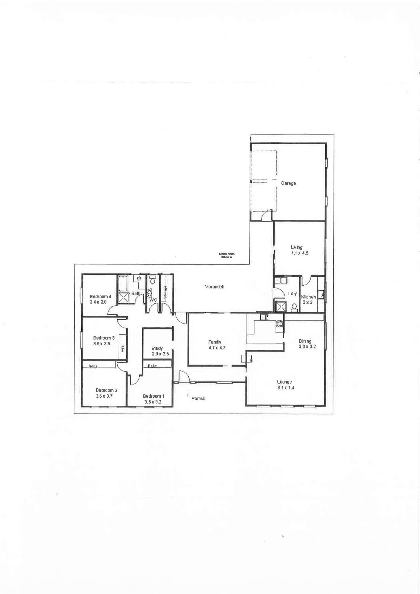 Floorplan of Homely house listing, 696 Old Sturt Highway, Glossop SA 5344
