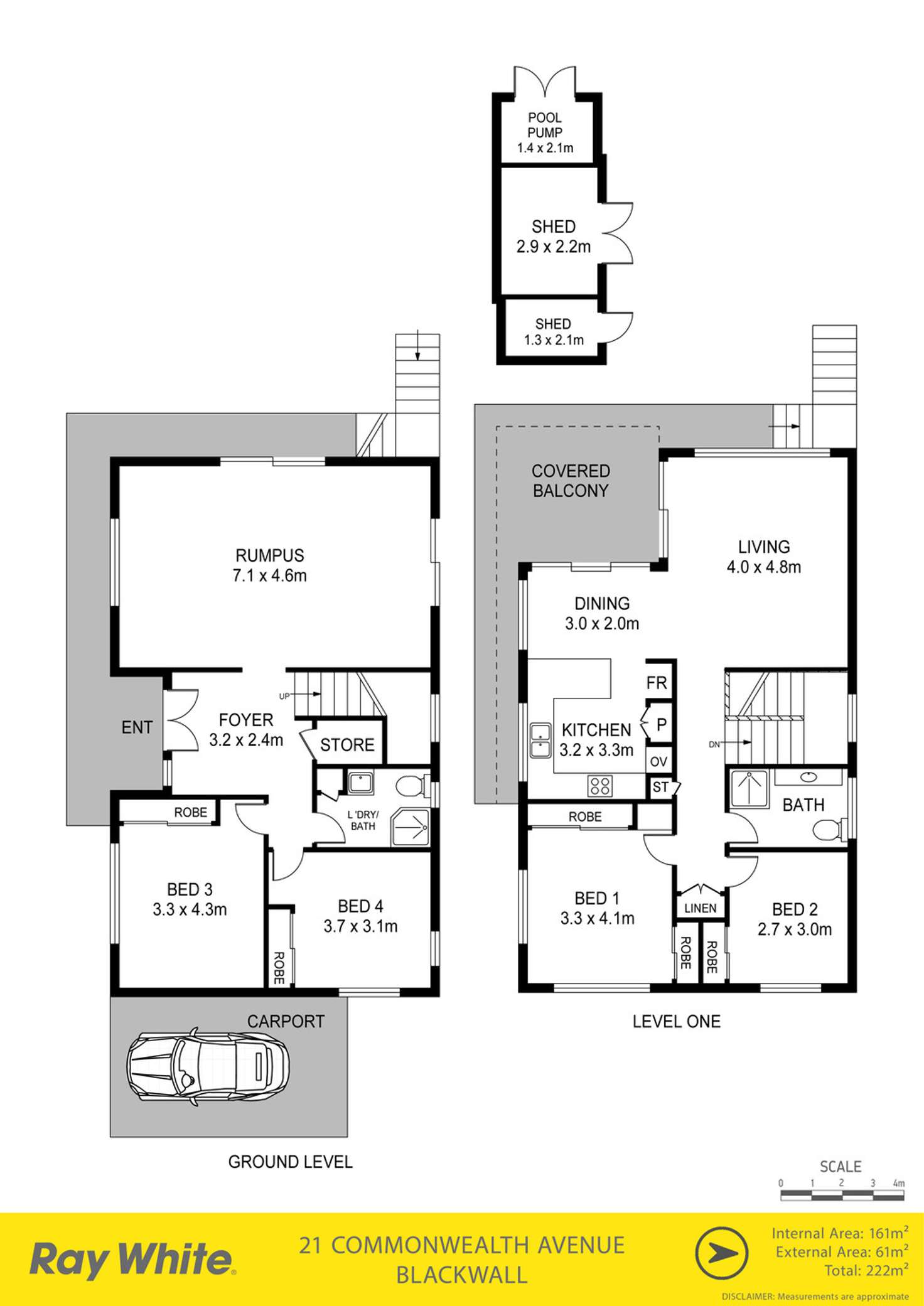 Floorplan of Homely house listing, 21 Commonwealth Avenue, Blackwall NSW 2256