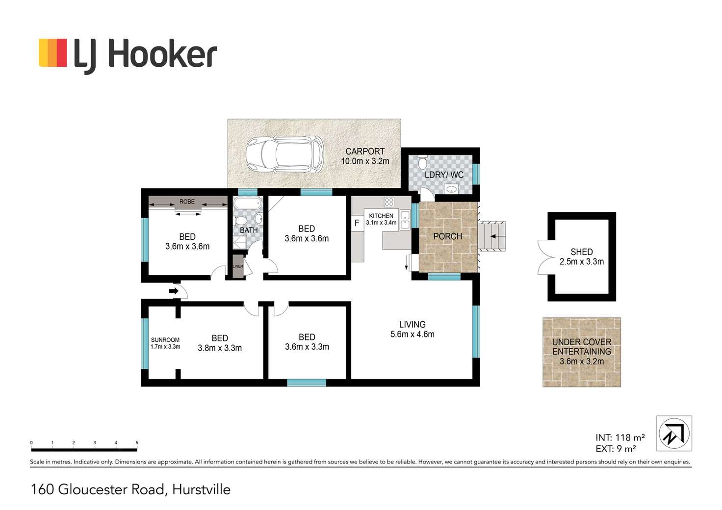 Floorplan of Homely house listing, 160 Gloucester Road, Hurstville NSW 2220