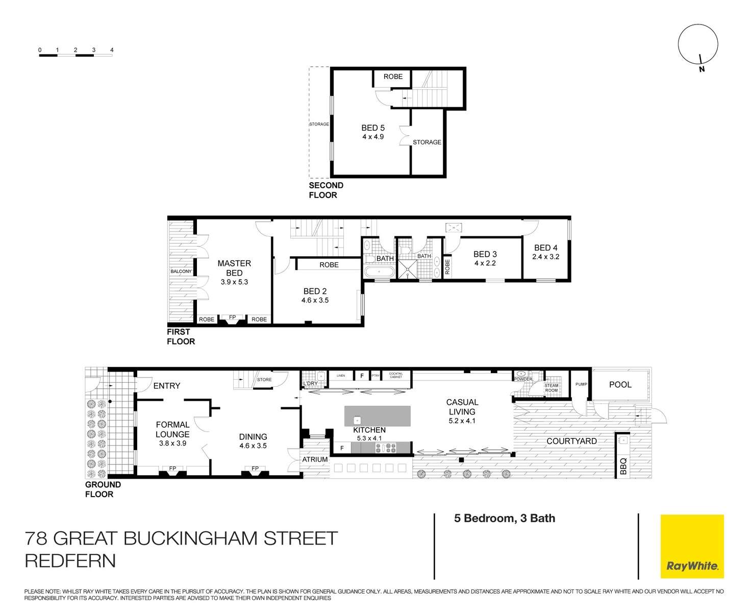 Floorplan of Homely house listing, 78 Great Buckingham Street, Redfern NSW 2016