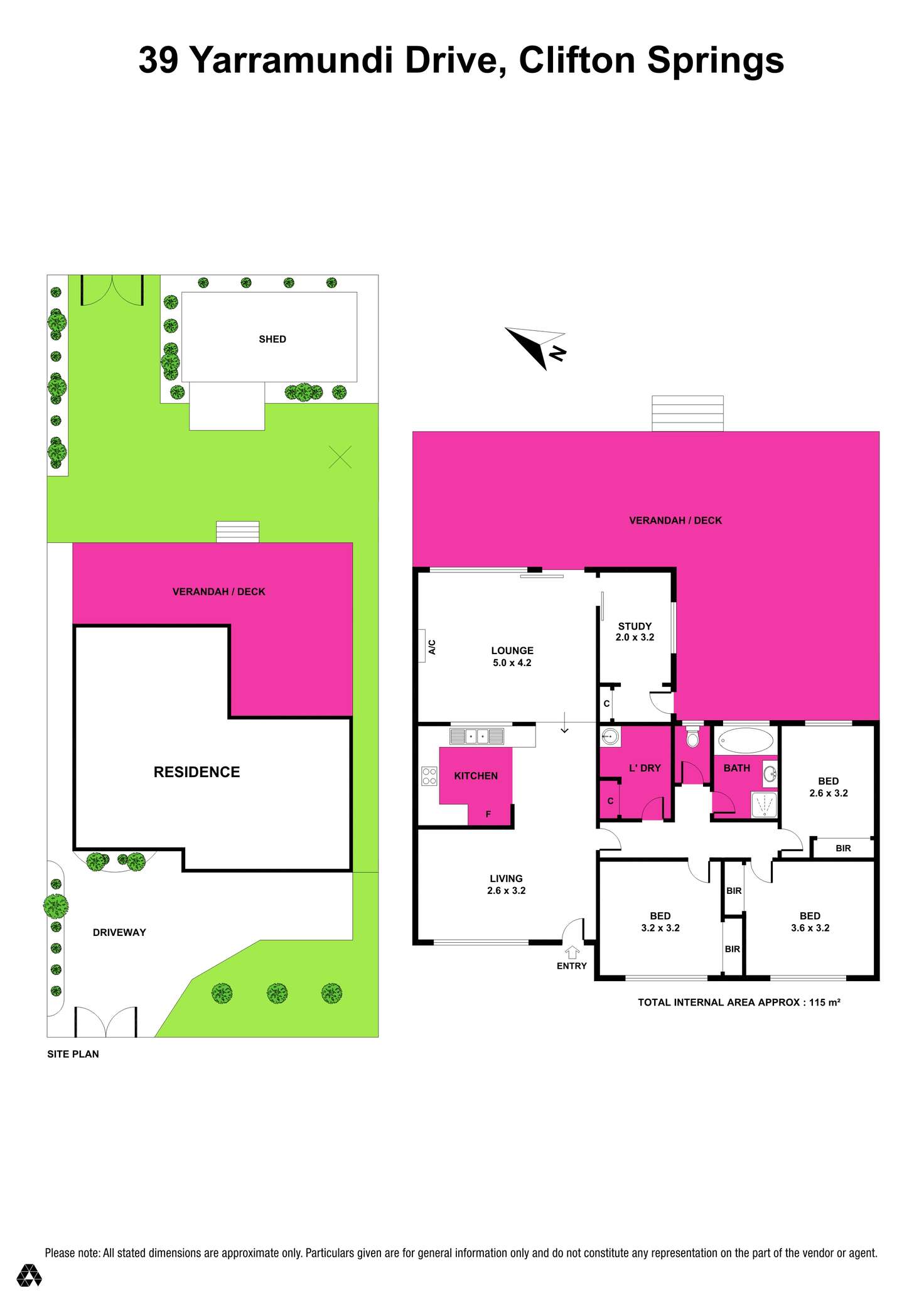 Floorplan of Homely house listing, 39 Yarramundi Drive, Clifton Springs VIC 3222
