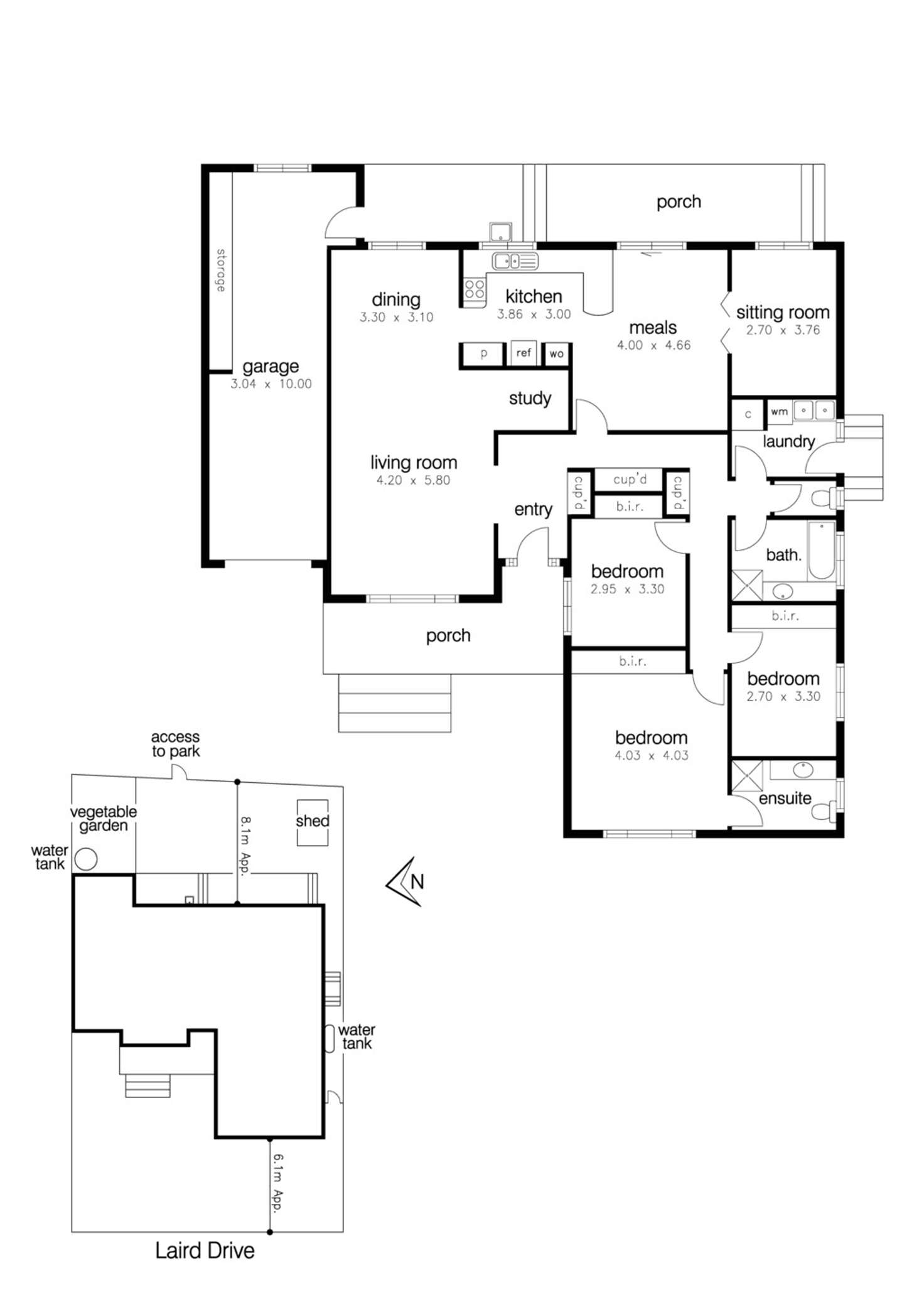 Floorplan of Homely house listing, 41 Laird Drive, Altona Meadows VIC 3028