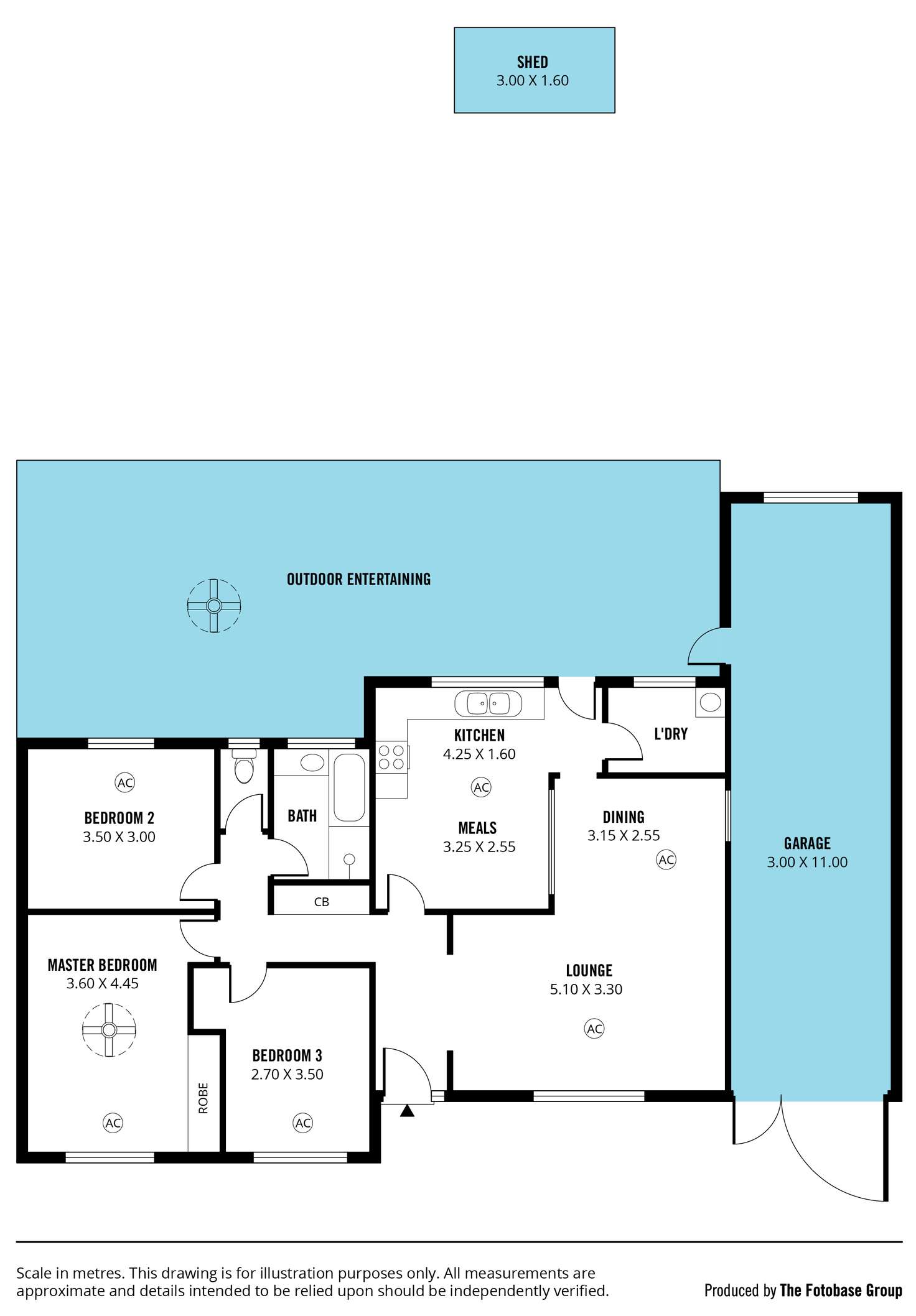 Floorplan of Homely house listing, 40 Glenhelen Road, Morphett Vale SA 5162