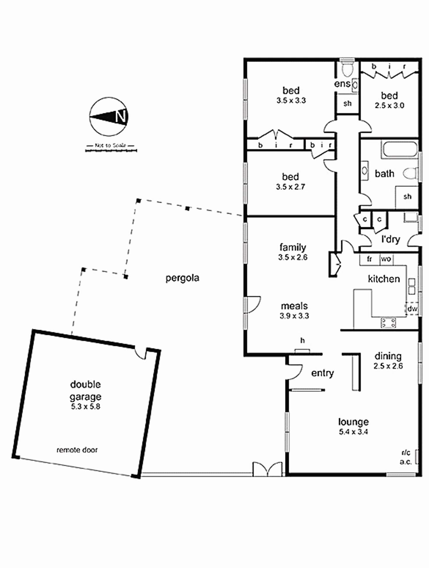 Floorplan of Homely house listing, 5 Coppabella Way, Vermont South VIC 3133