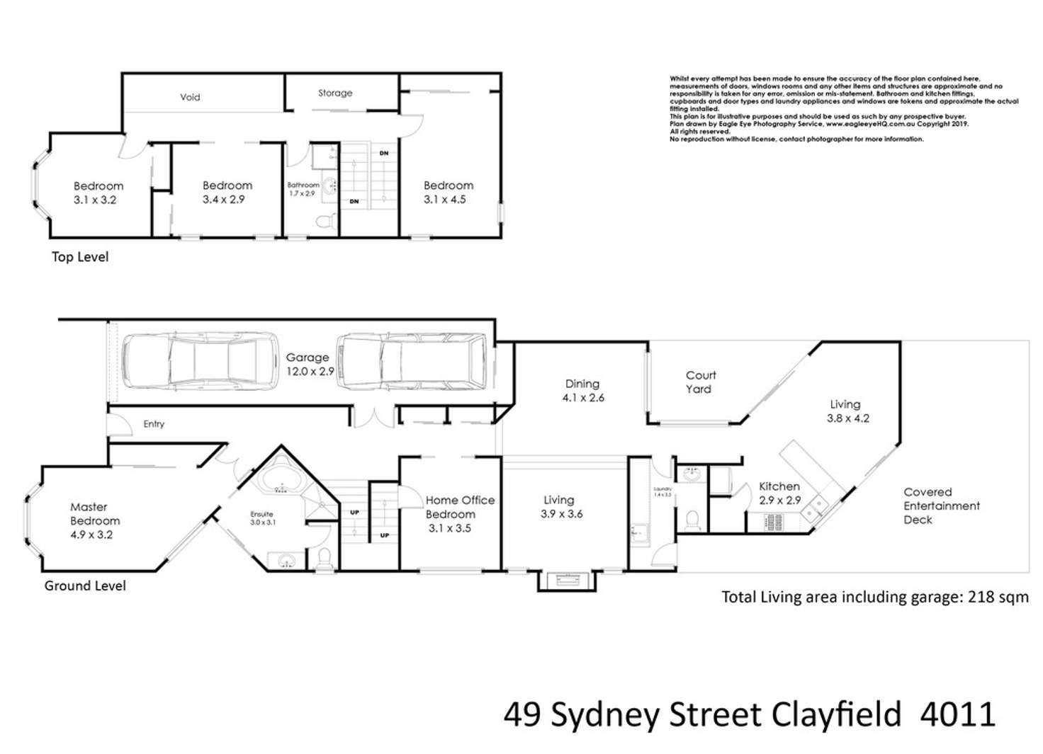 Floorplan of Homely house listing, 49 Sydney Street, Clayfield QLD 4011