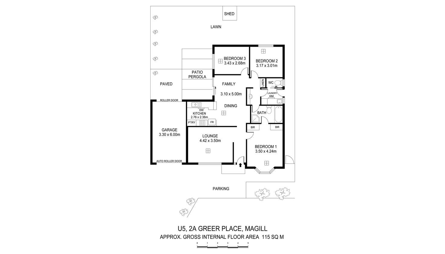 Floorplan of Homely house listing, Res. 5/2A Greer Place, Magill SA 5072